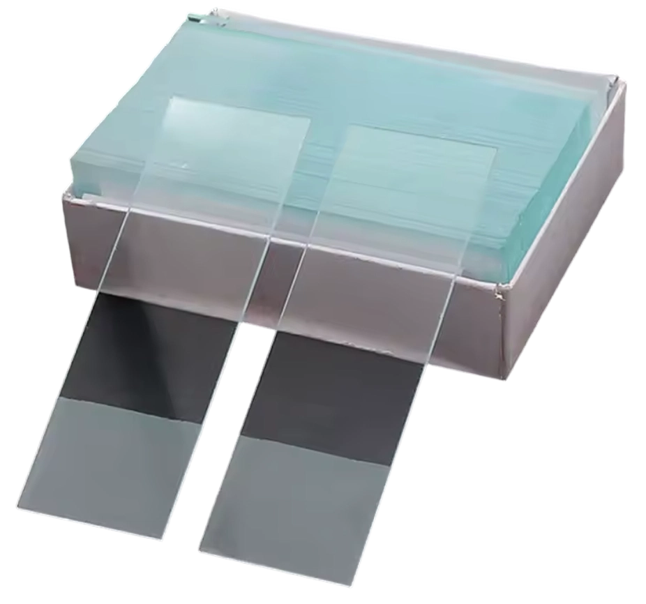 Slides (25x76 mm) frosted