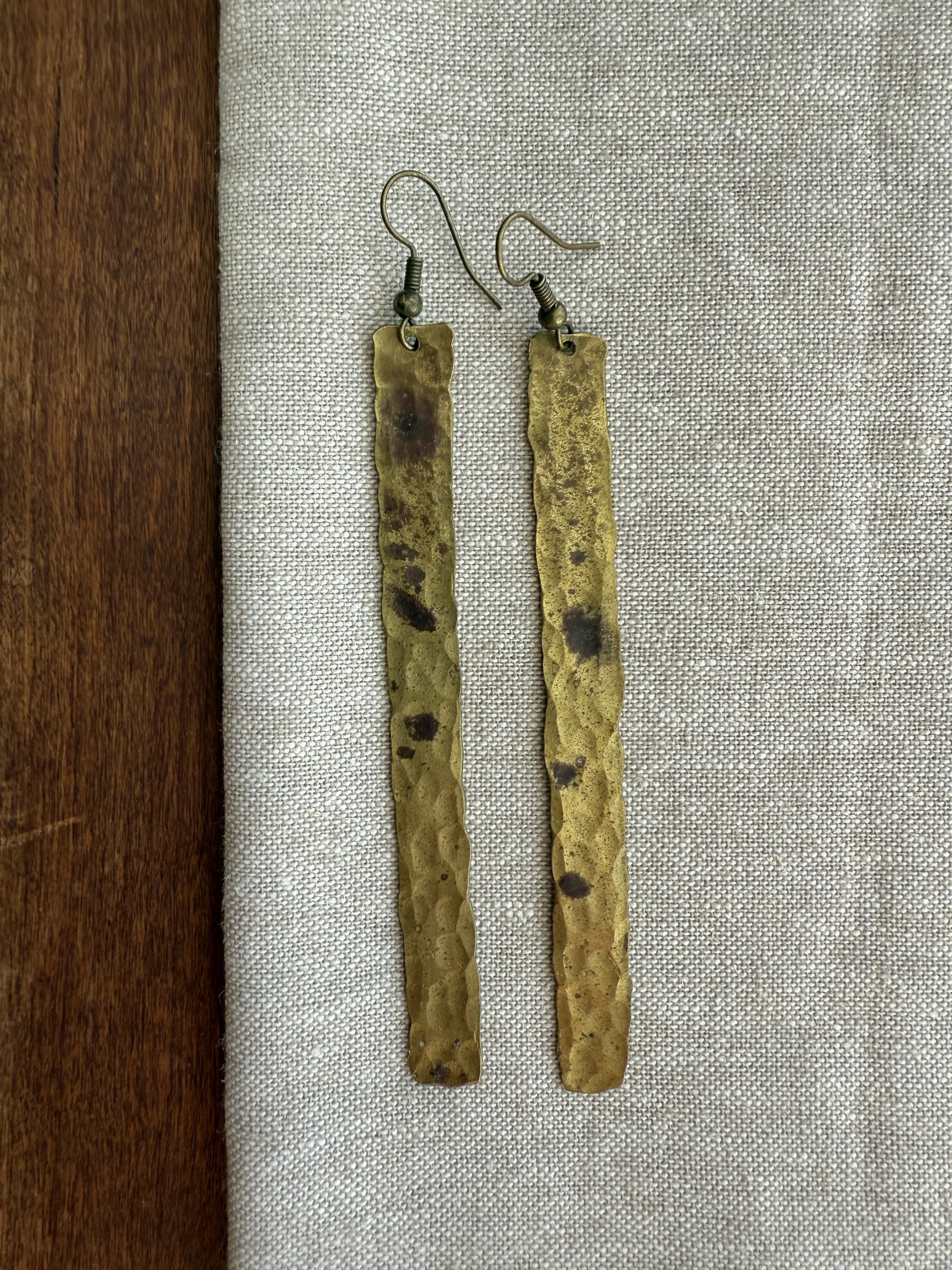 Brass Earring