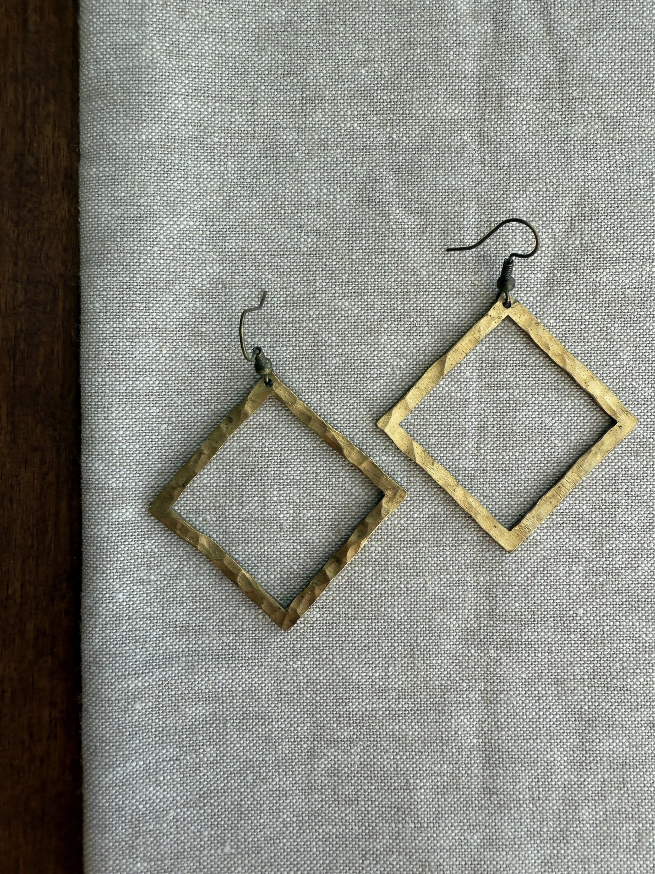 Brass Earring