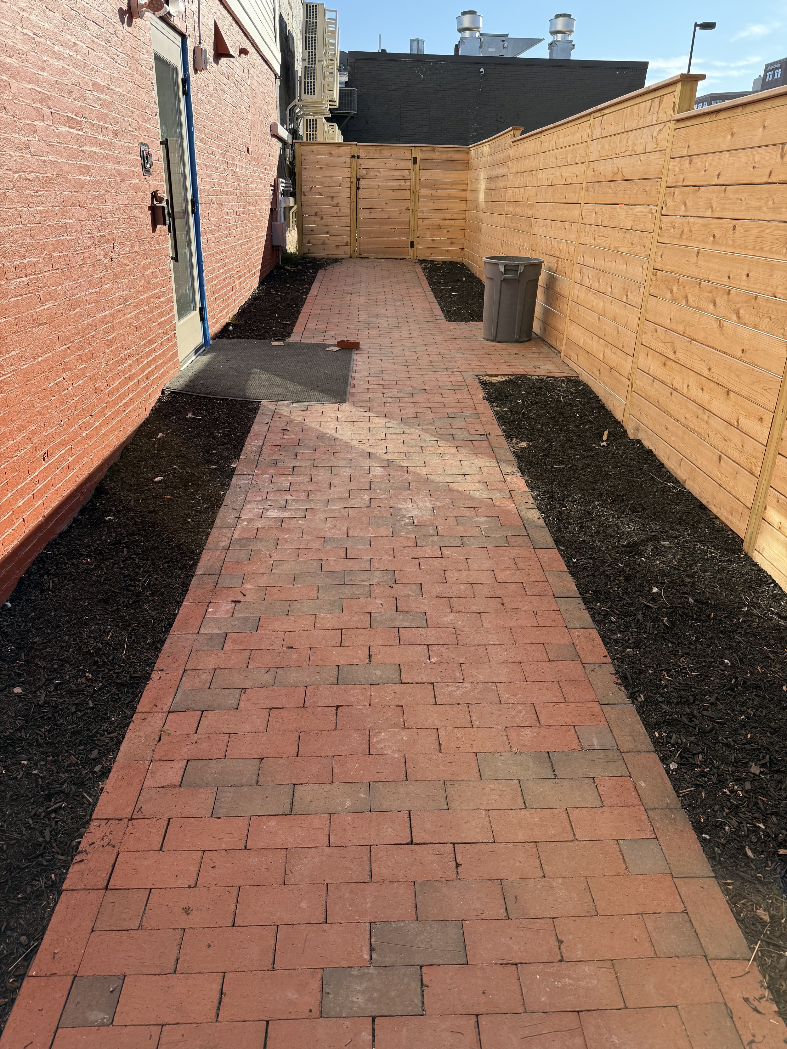 Condo Entrance Install; before