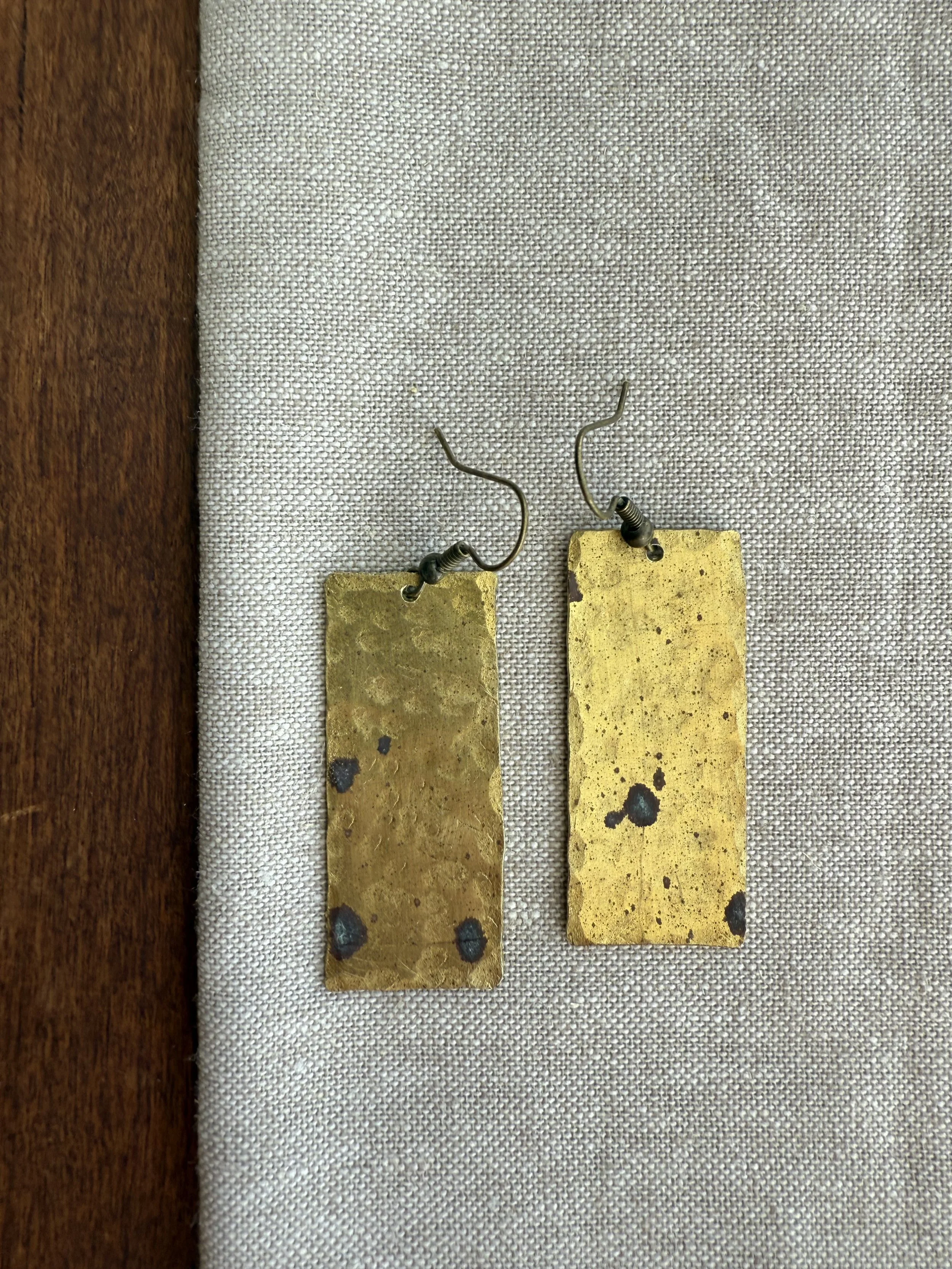Brass Earring
