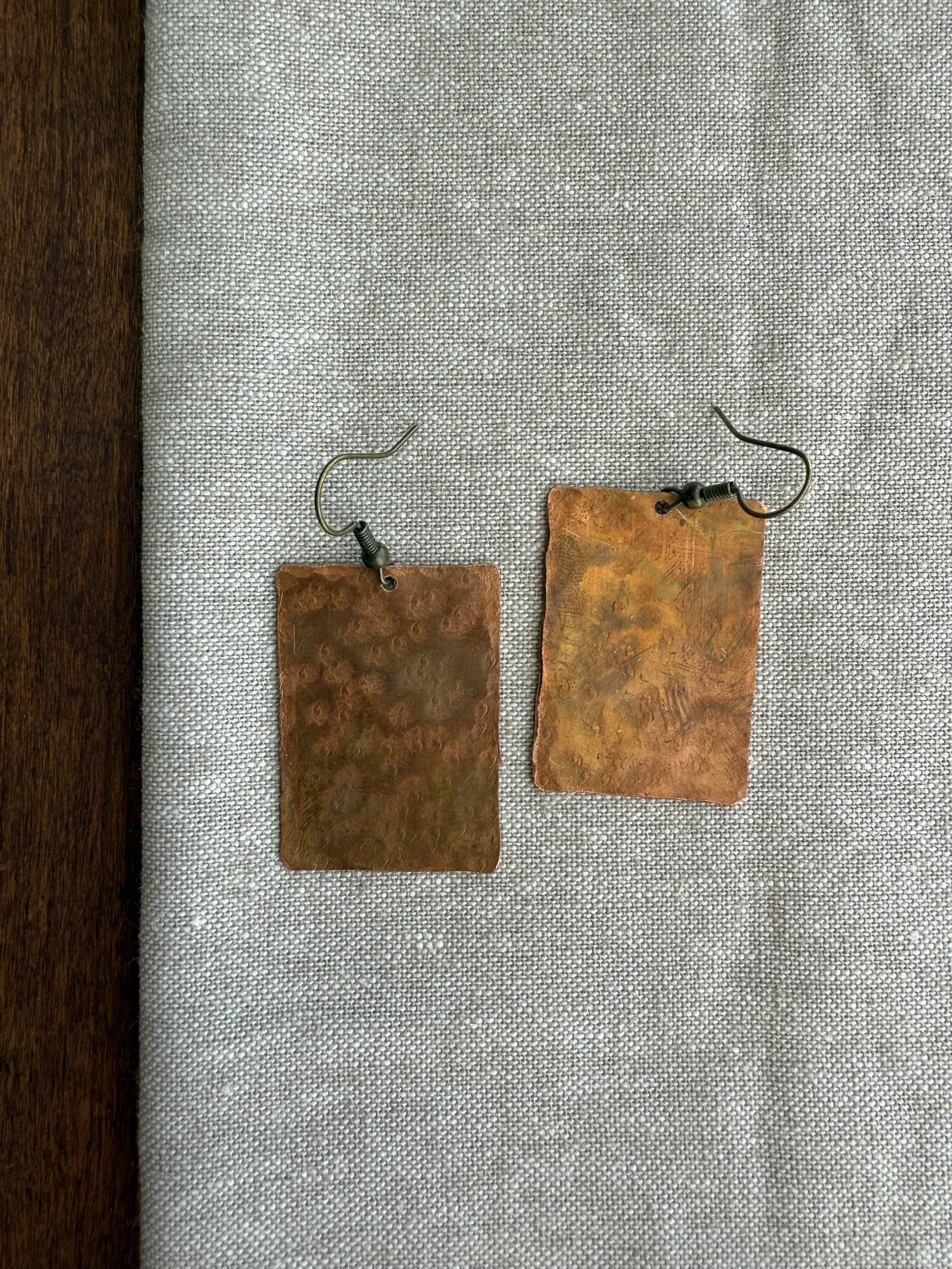 Copper Earring