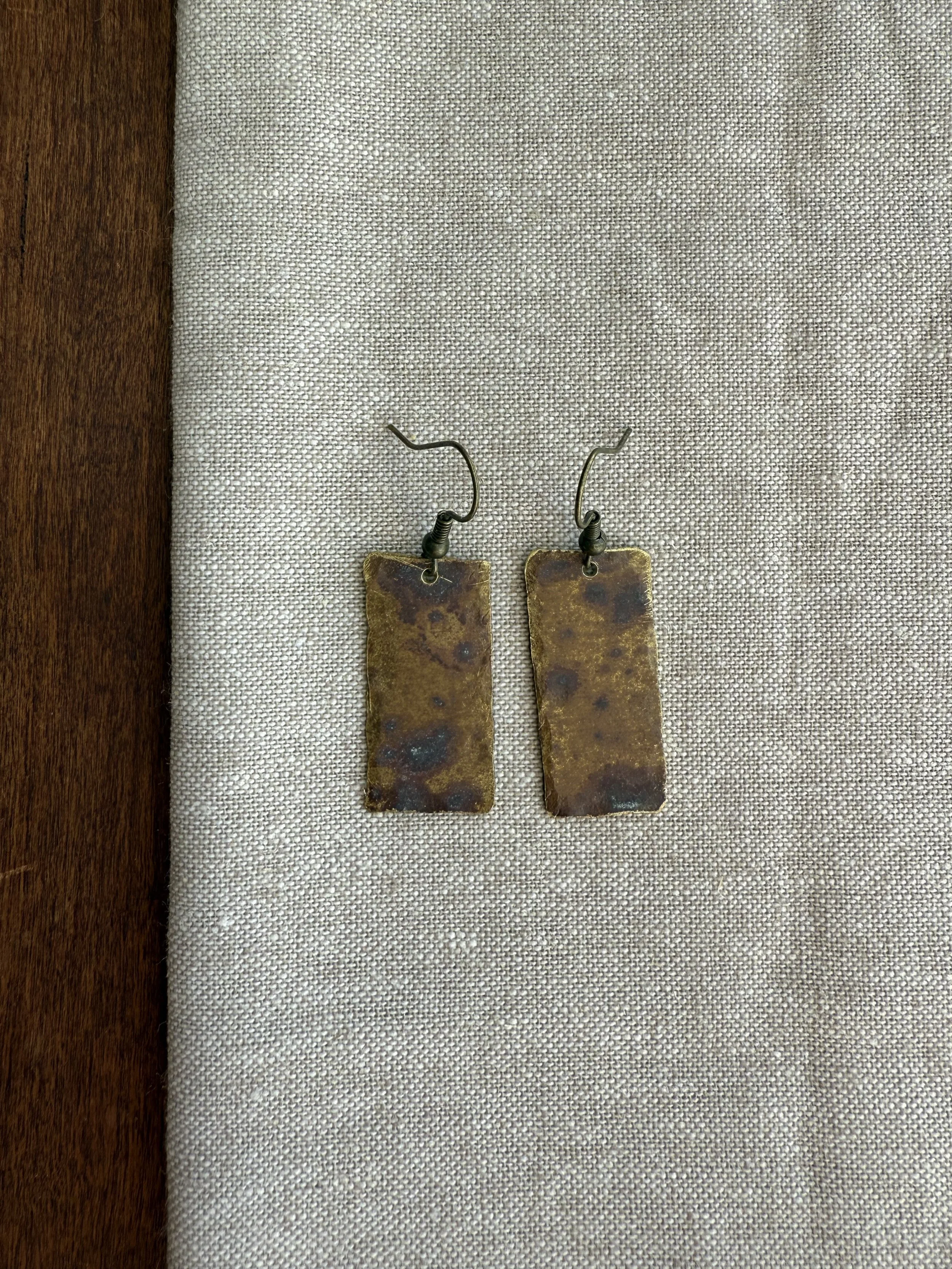 Brass Earring