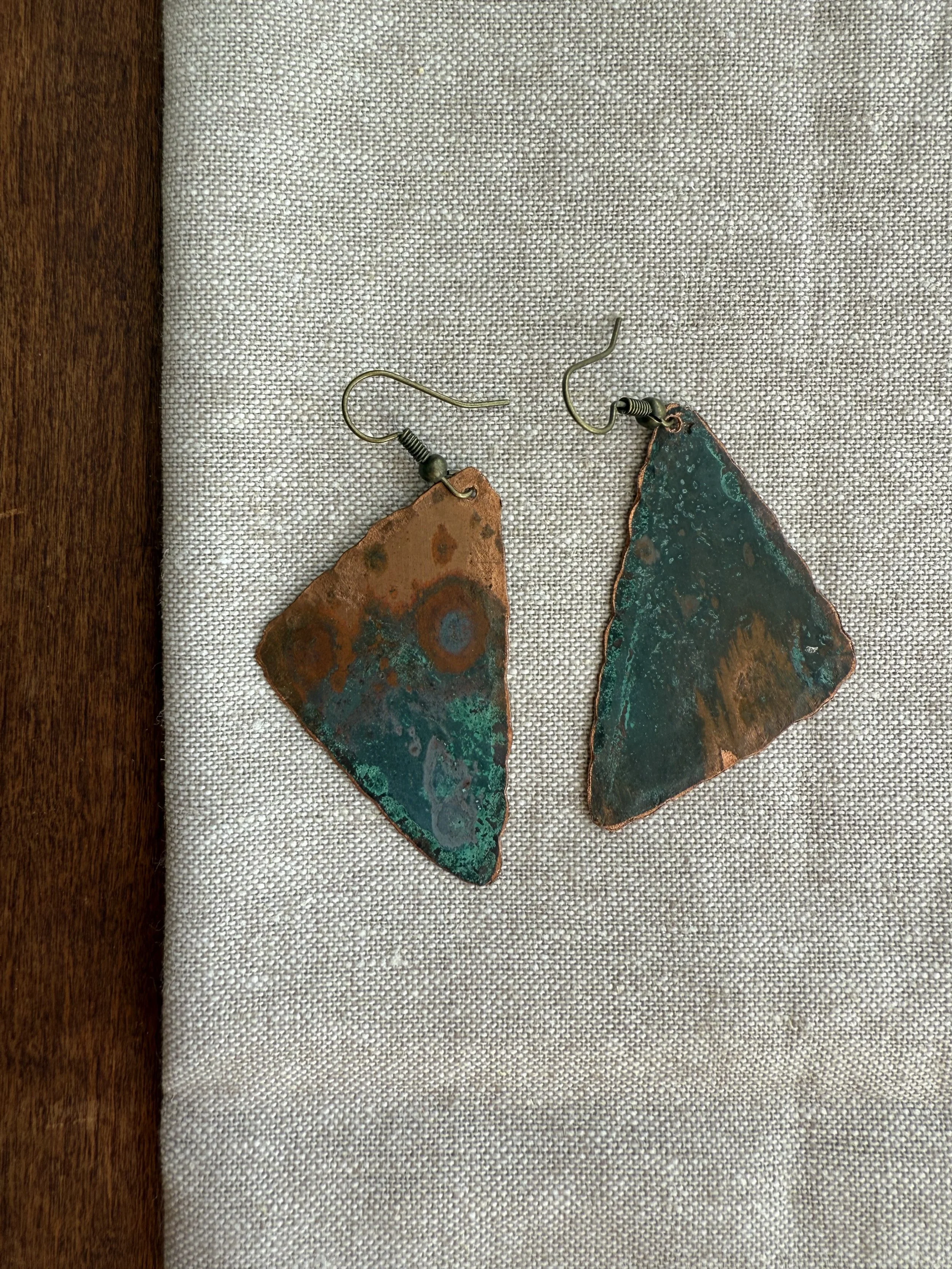 Copper Earring