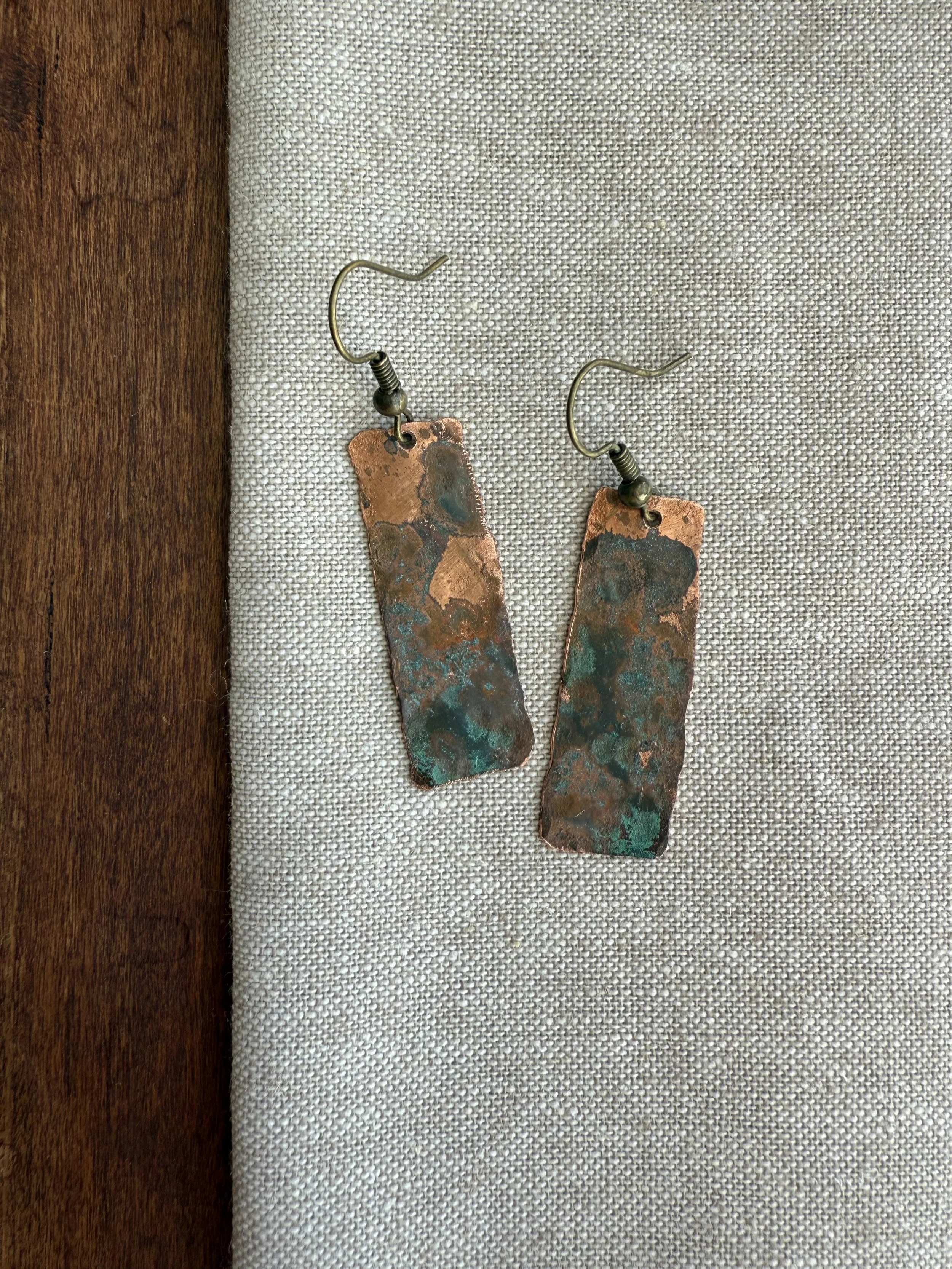 Copper Earring