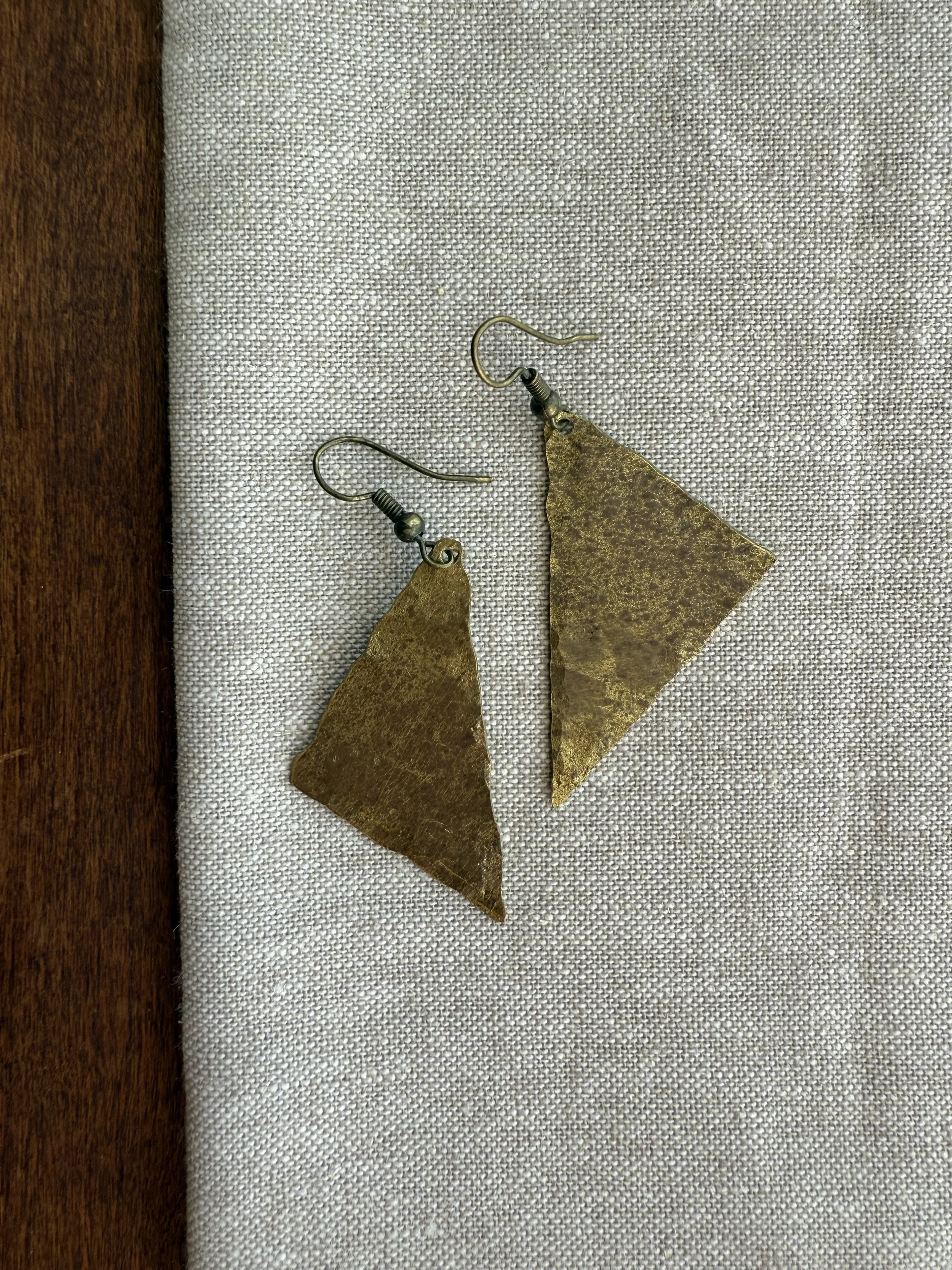 Brass Earring