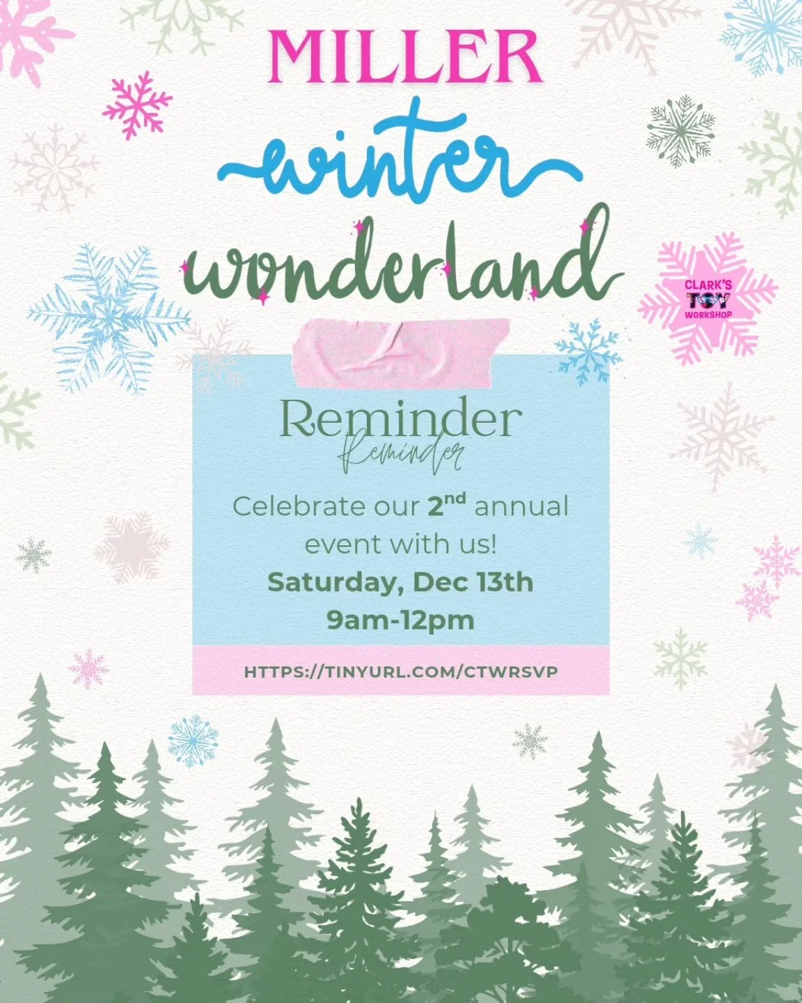 🌺❄️ Winter Wonderland&hellip; with a tropical twist! ❄️🌺
3 days &mdash; Join us for a magical community event featuring Moana, Santa, tropical fun, and  plenty of winter cheer! RSVP&ndash; link in bio! 

This event is open to students and families 