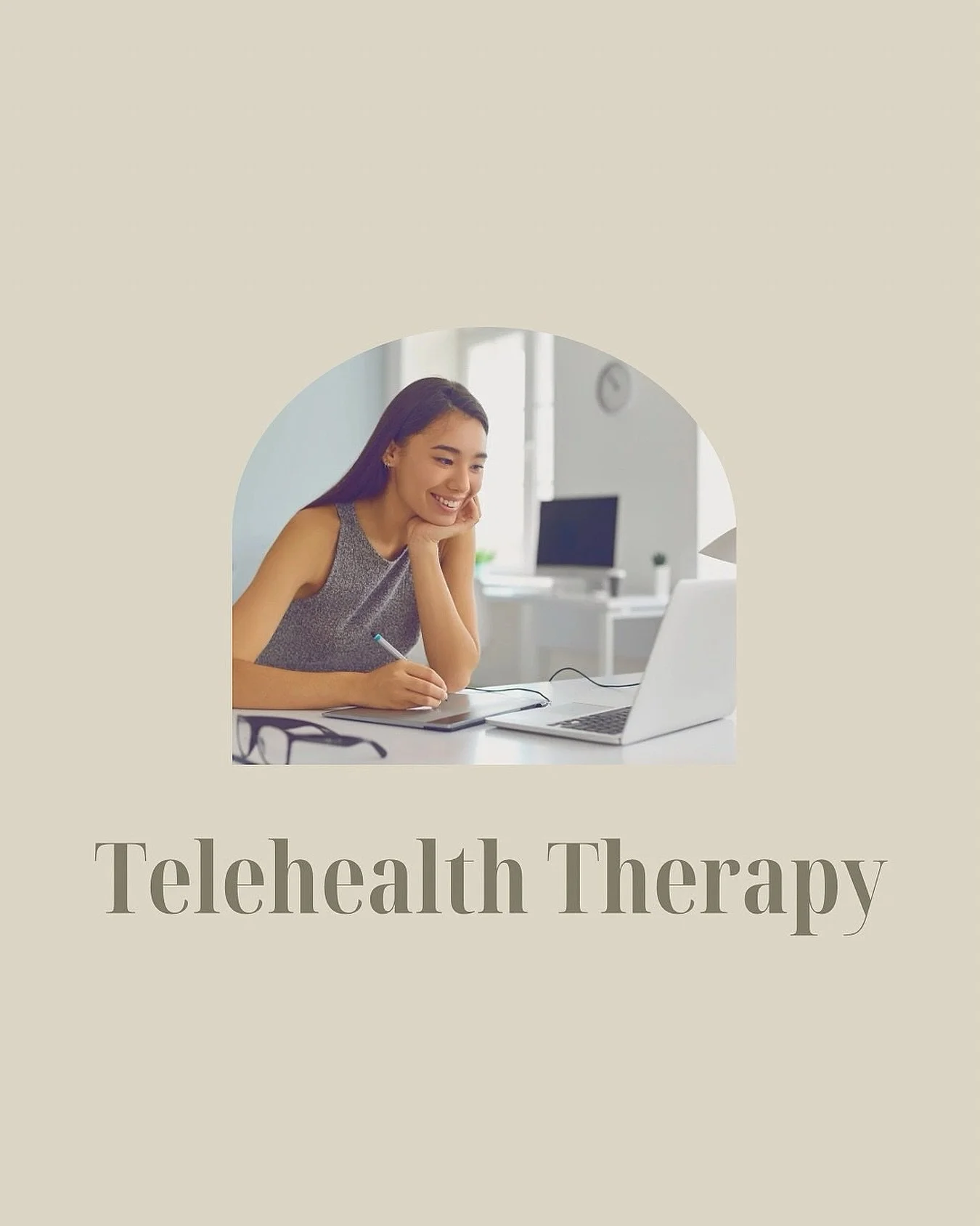 There are many benefits to telehealth (aka remote video) therapy. Some benefits are being able to do therapy from the comfort of your own space, no commuting, fitting in therapy during times you normally couldn&rsquo;t, and being able to work with an