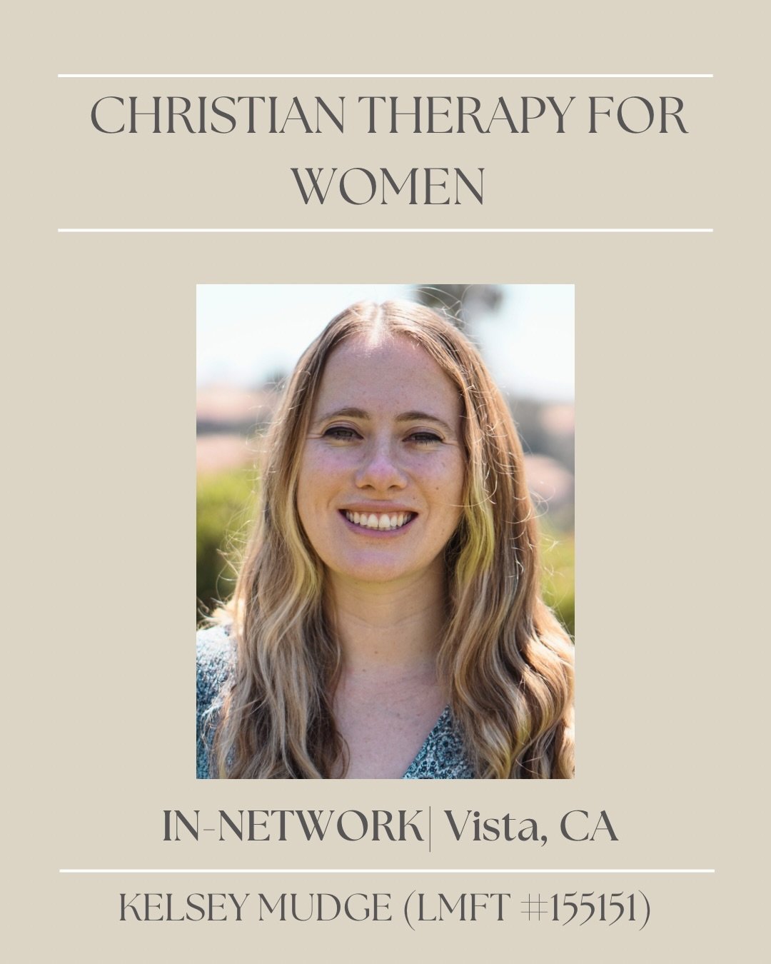 🌺I am accepting new clients this month 🌺

If you are a woman looking for a therapist who integrates faith into therapy, let&rsquo;s talk! 

I support women struggling with anxiety, postpartum transitions, and trauma. 

Click the link to schedule a 