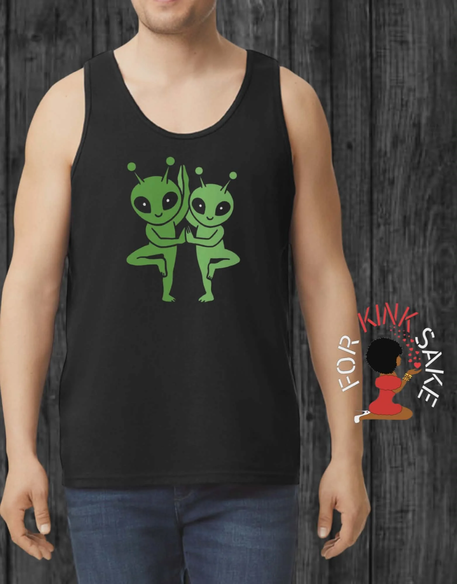 Alien Buddy Tank Top