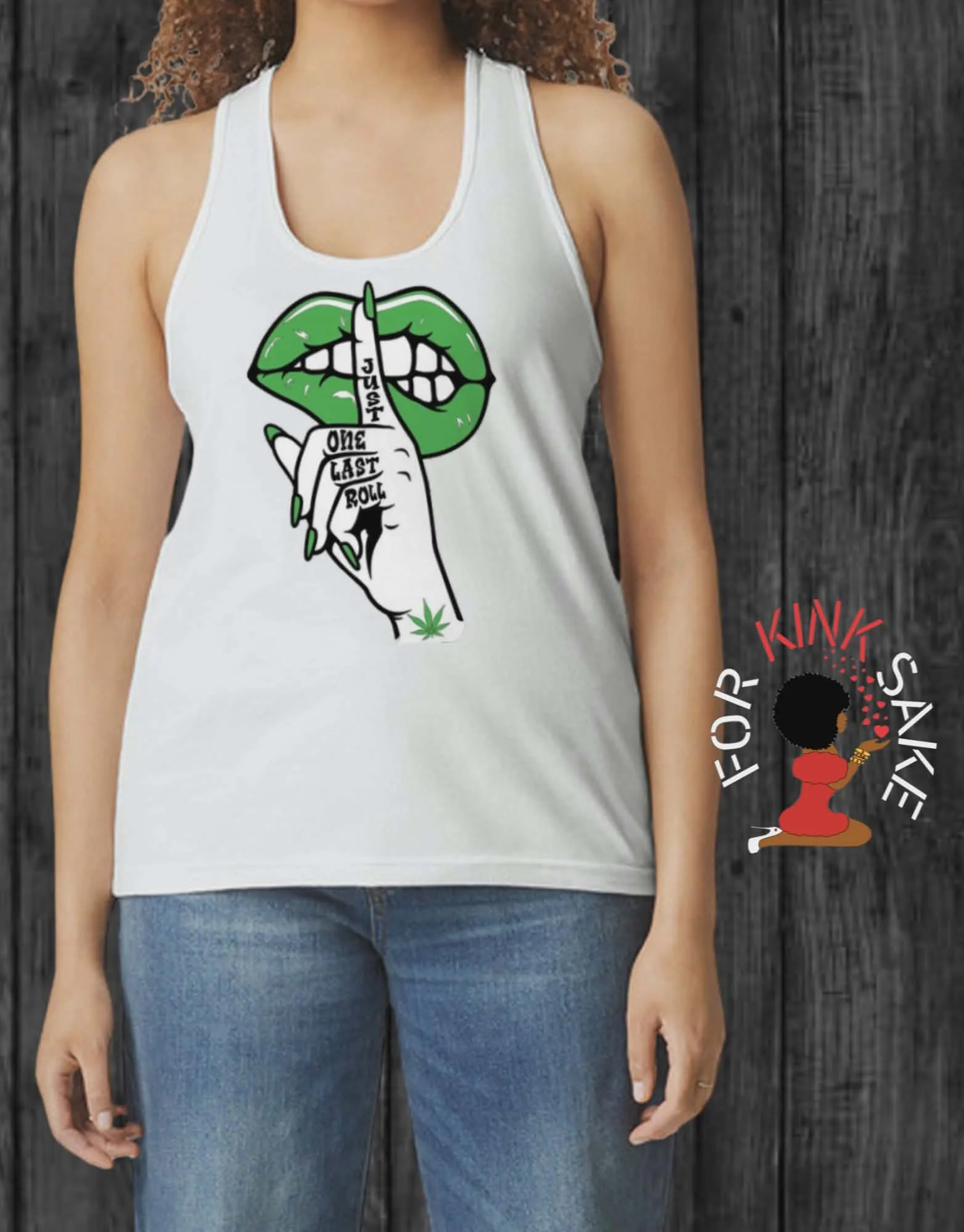 Just One Last Roll Racerback Tank Top