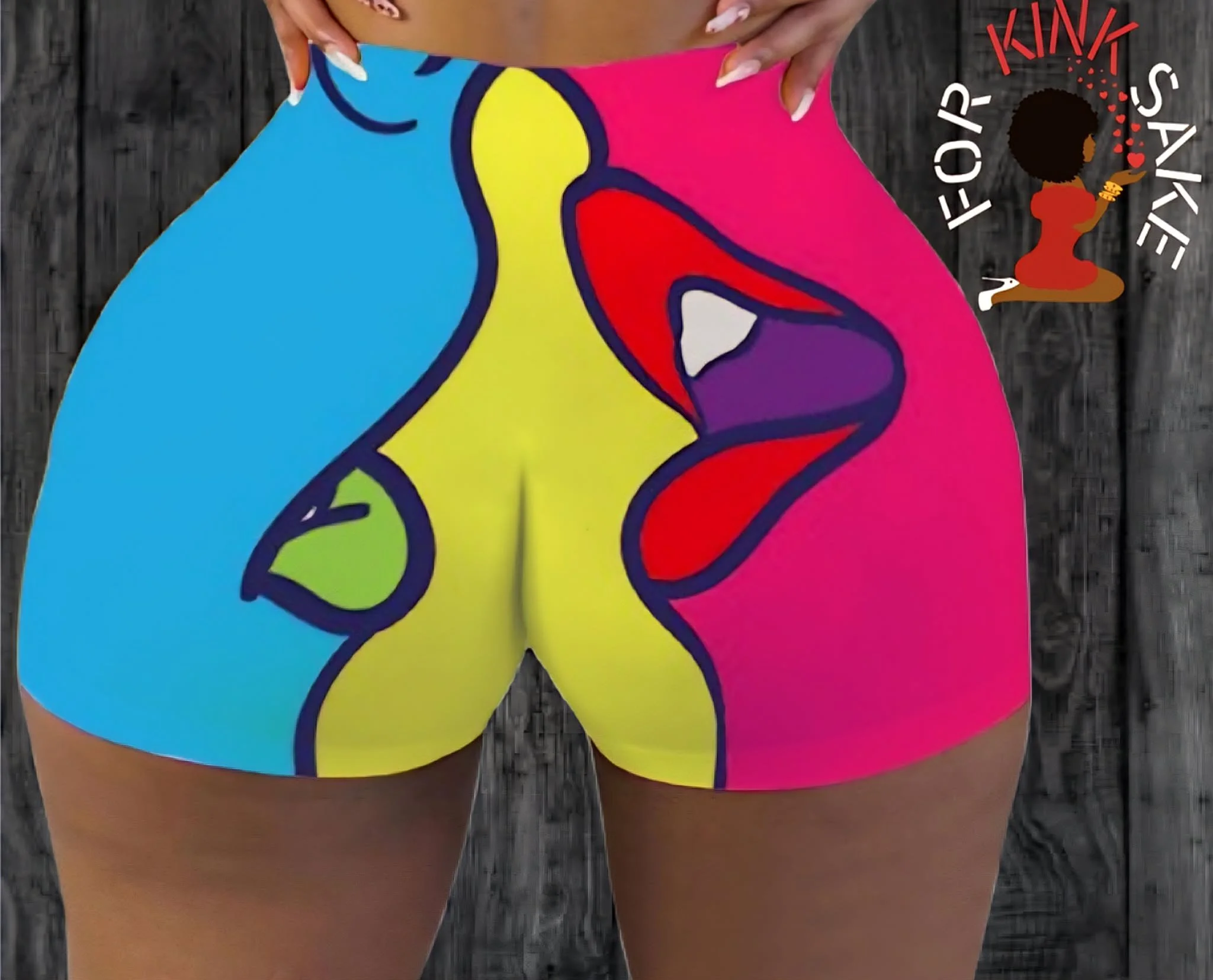 Kiss Me Booty Shorts