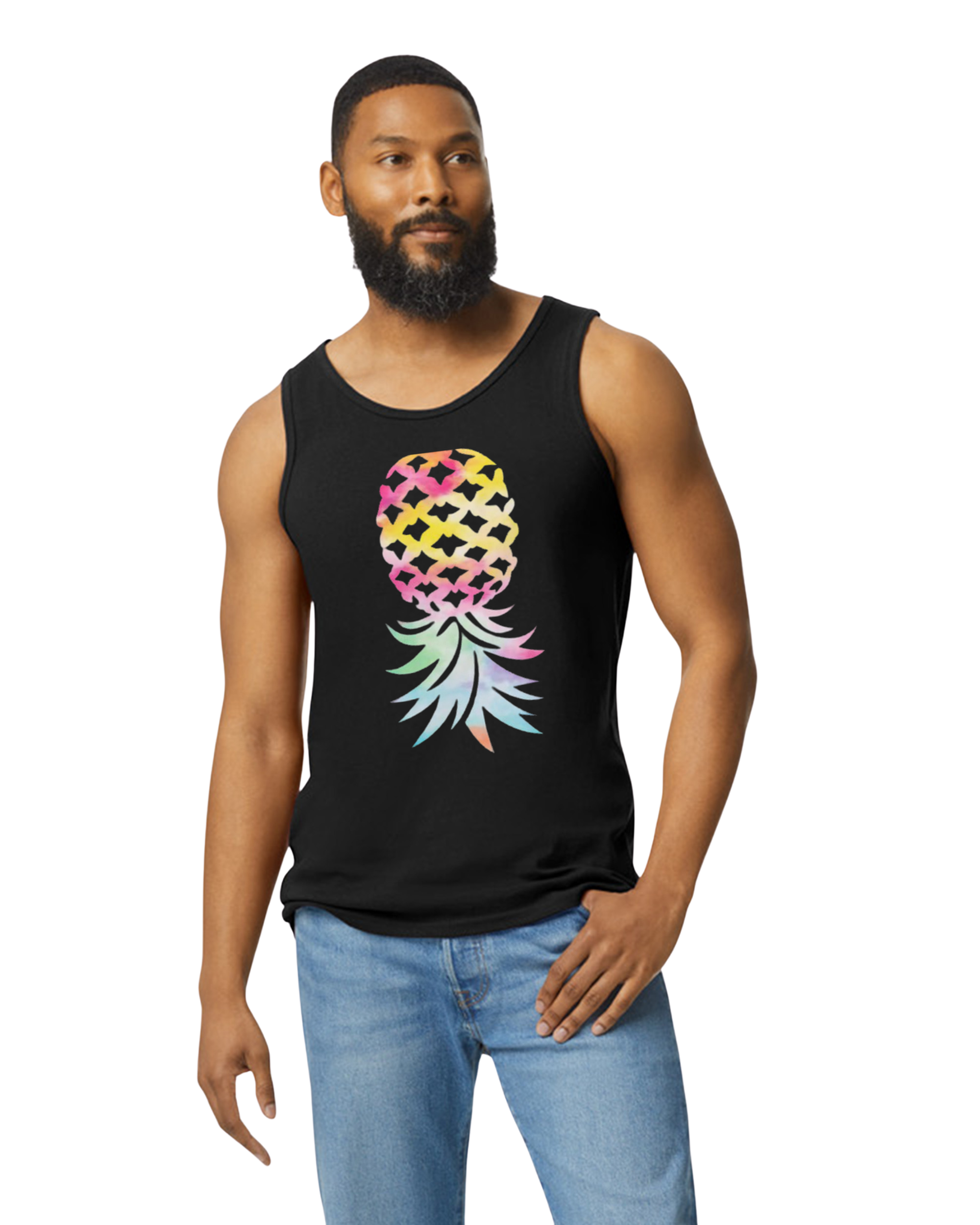 Upside Down Pineapple Tank Top