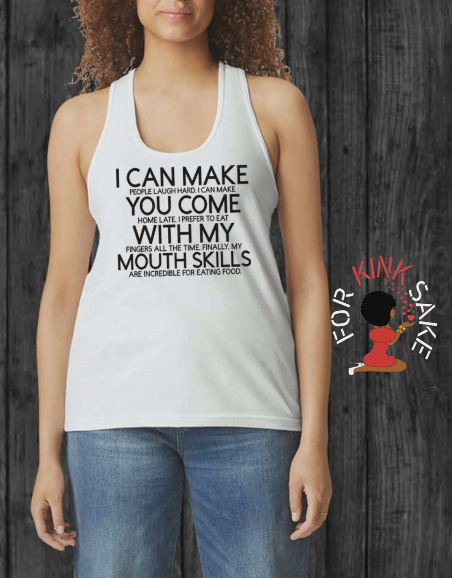 I Can Make You Racerback Tank Top