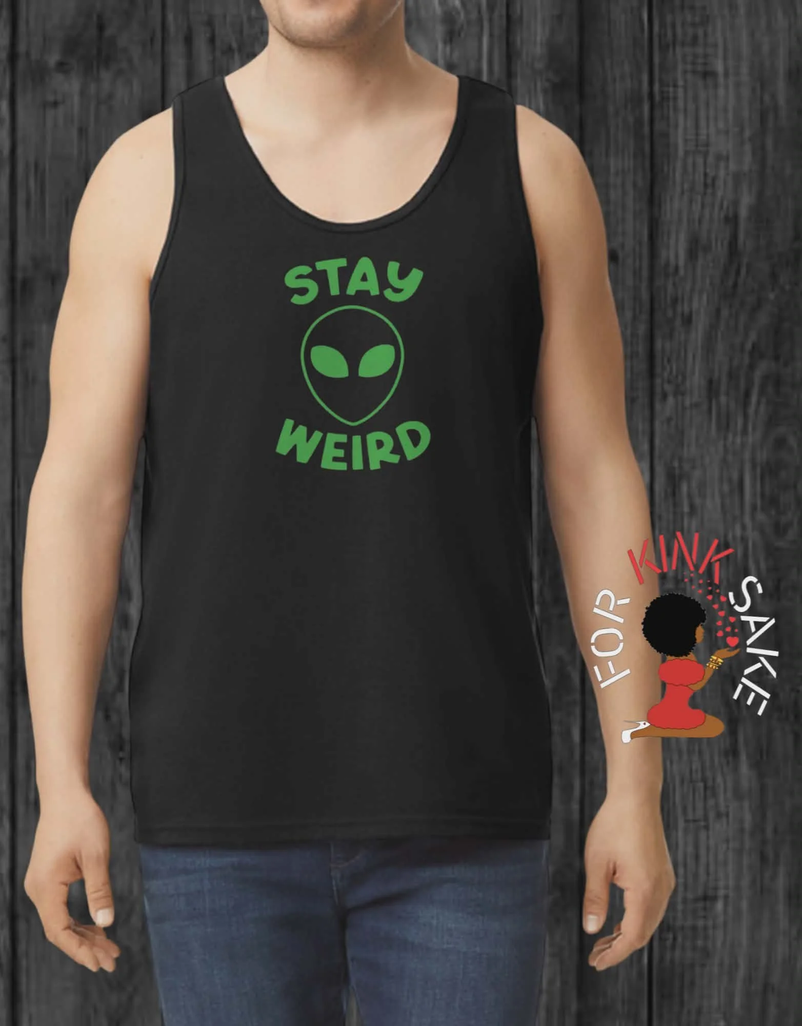 Stay Weird Tank Top