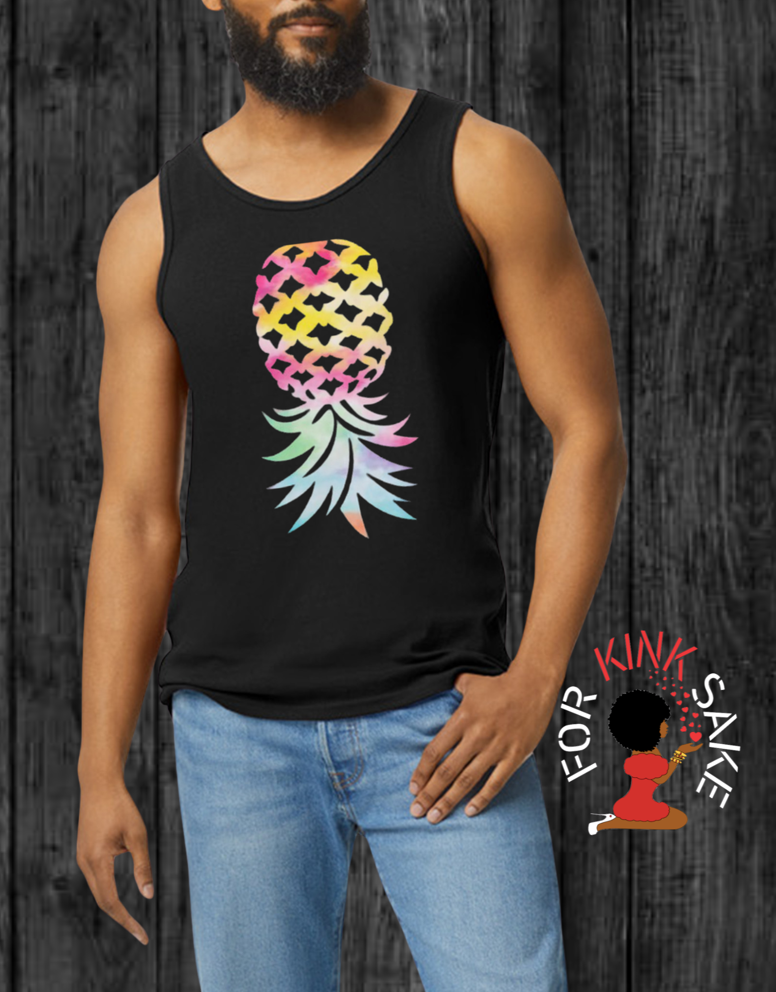 Upside Down Pineapple Tank Top