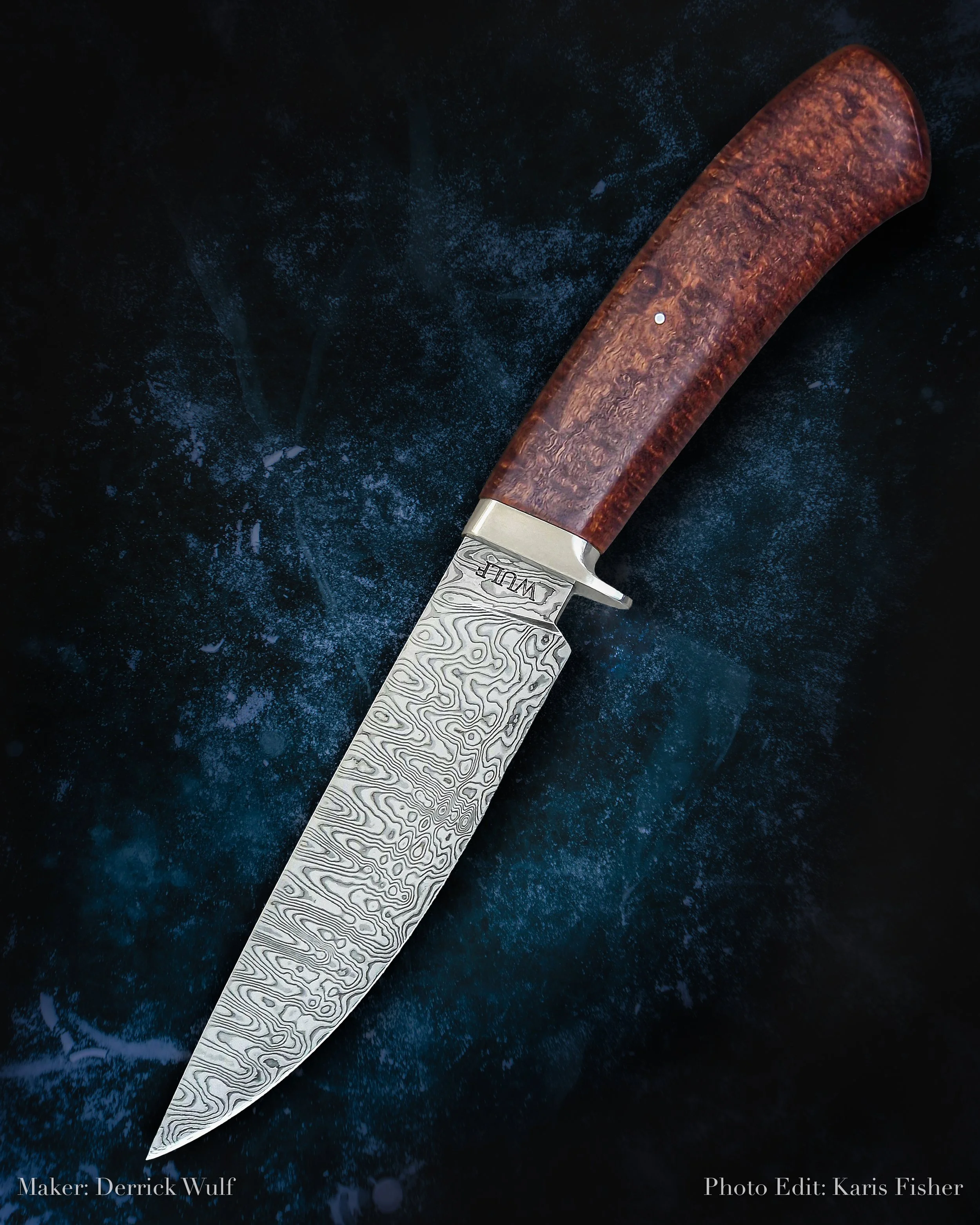 Derrick Wulf
Damascus Hunter
Knife Photography