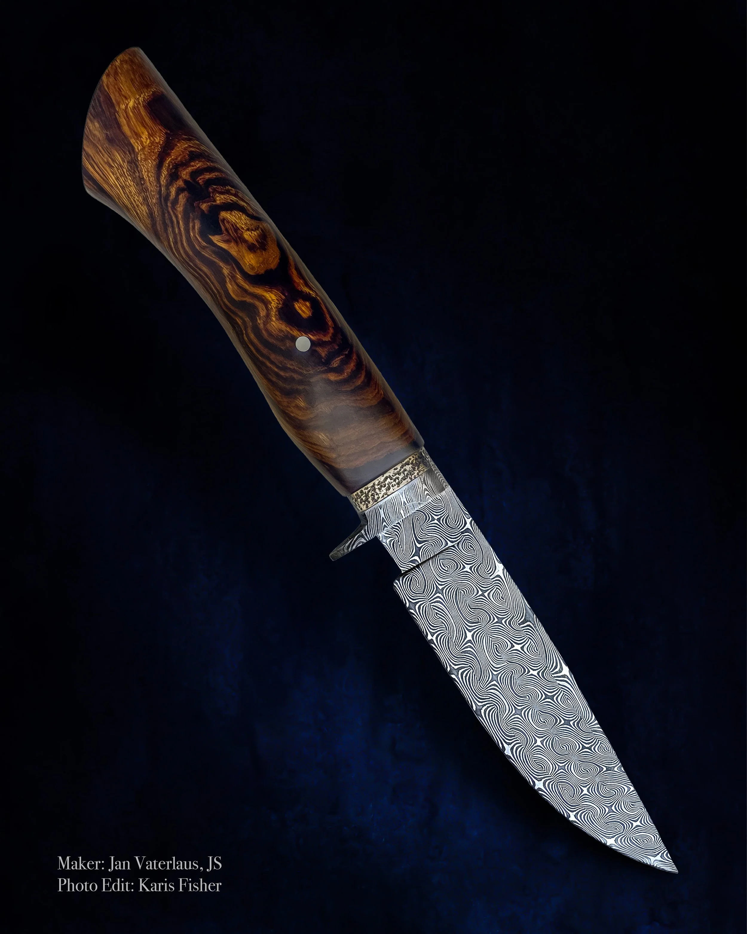 Jan Vaterlaus Knife
Turkish Twist Steel
Knife Photography by Karis Fisher