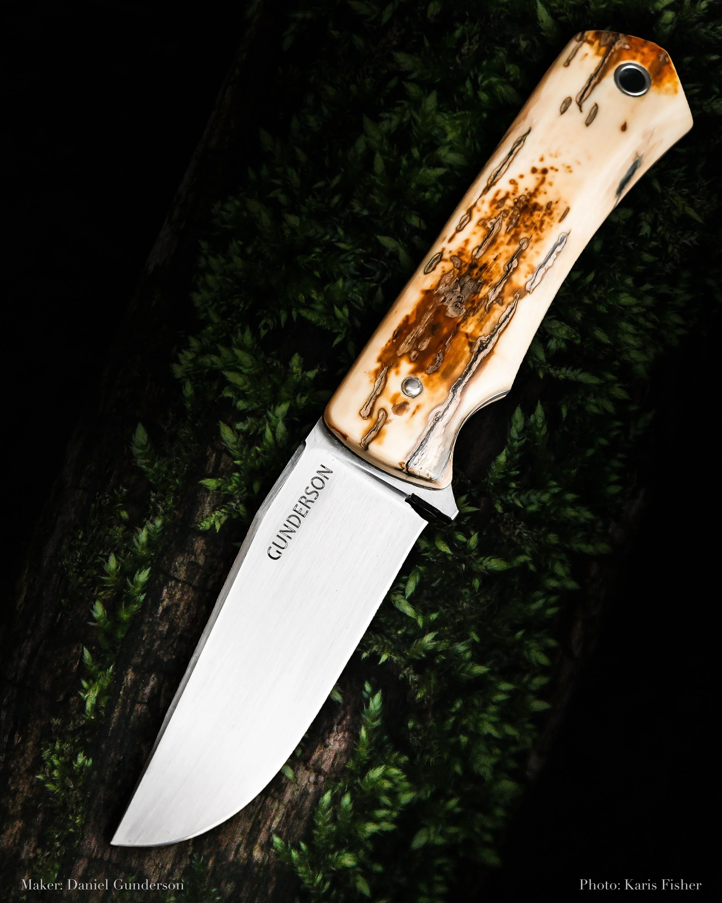 Daniel Gunderson
EDC
Small hunting knife
Ivory Handle
Mono steel blade