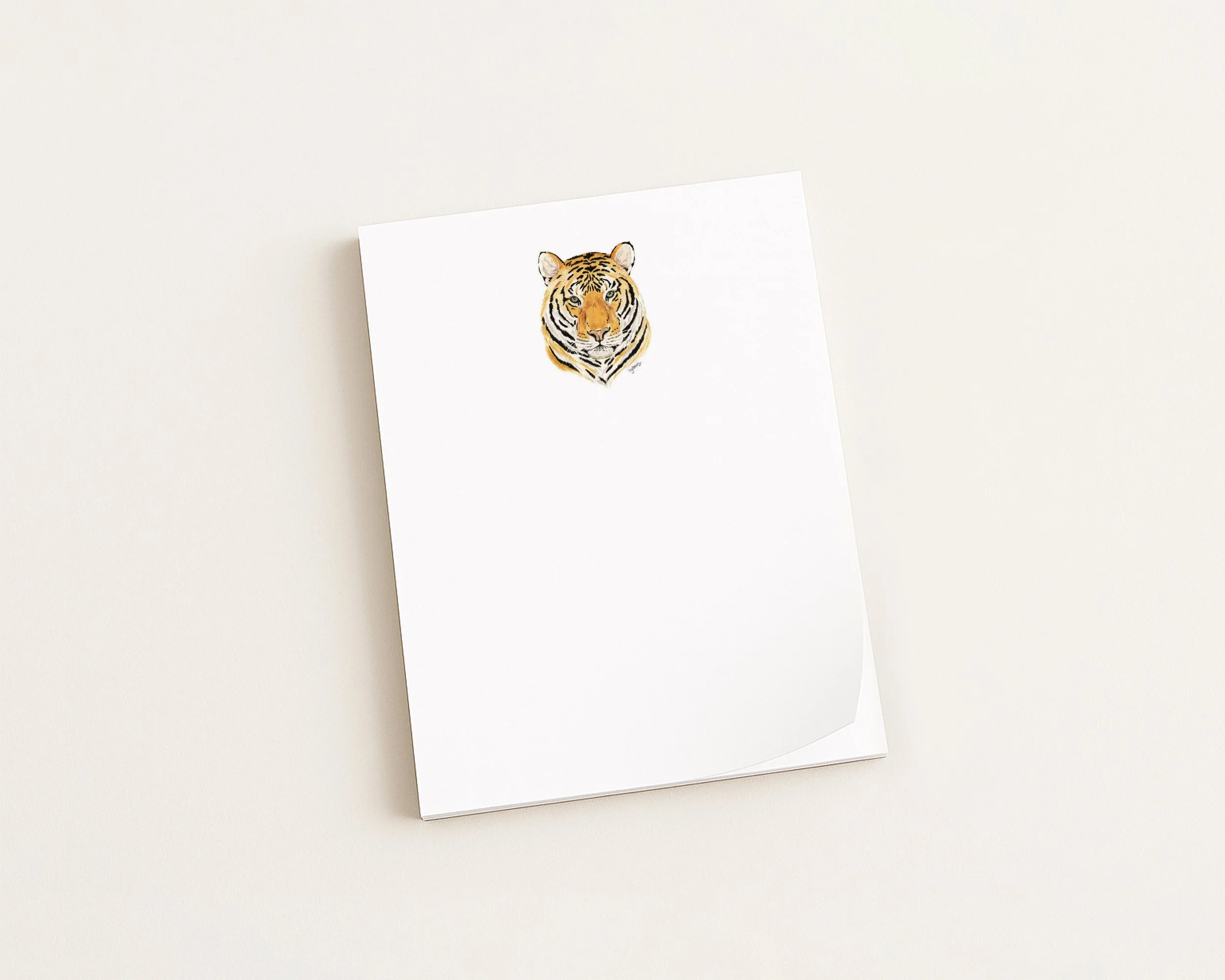 Freya Tiger mini notepad