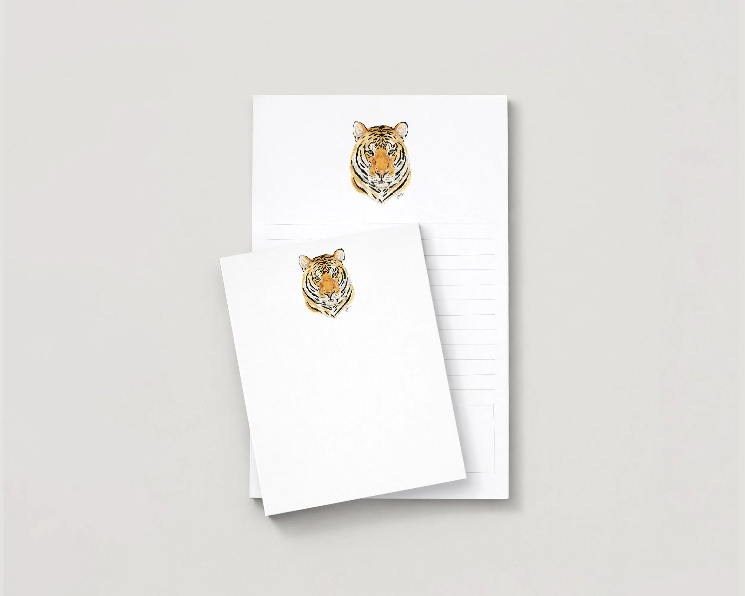 Freya Tiger notepad set