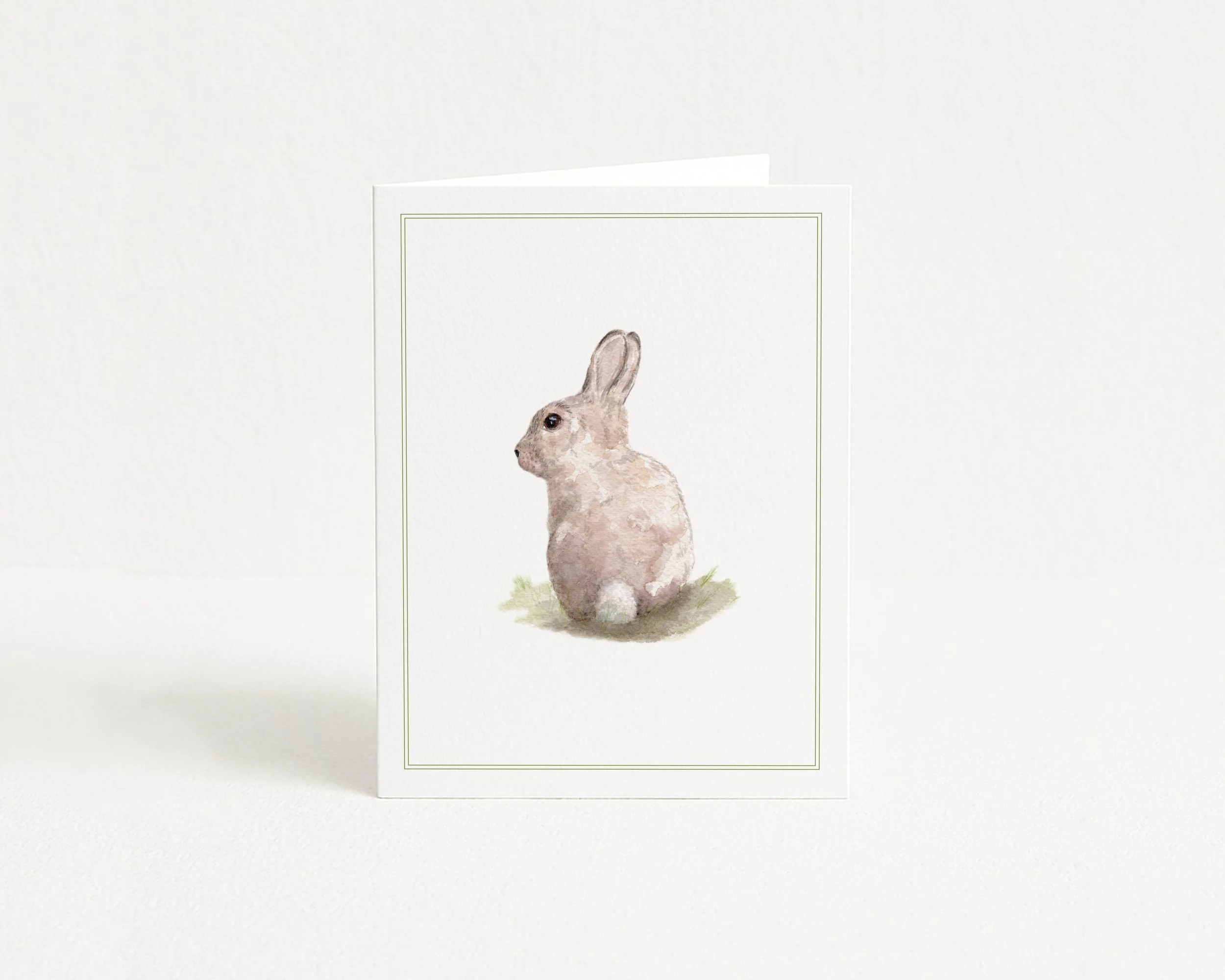 Summer Rabbit notecard