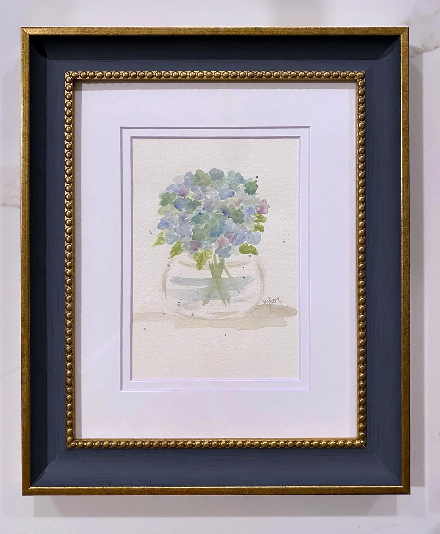 "Hydrangeas in Bloom III"