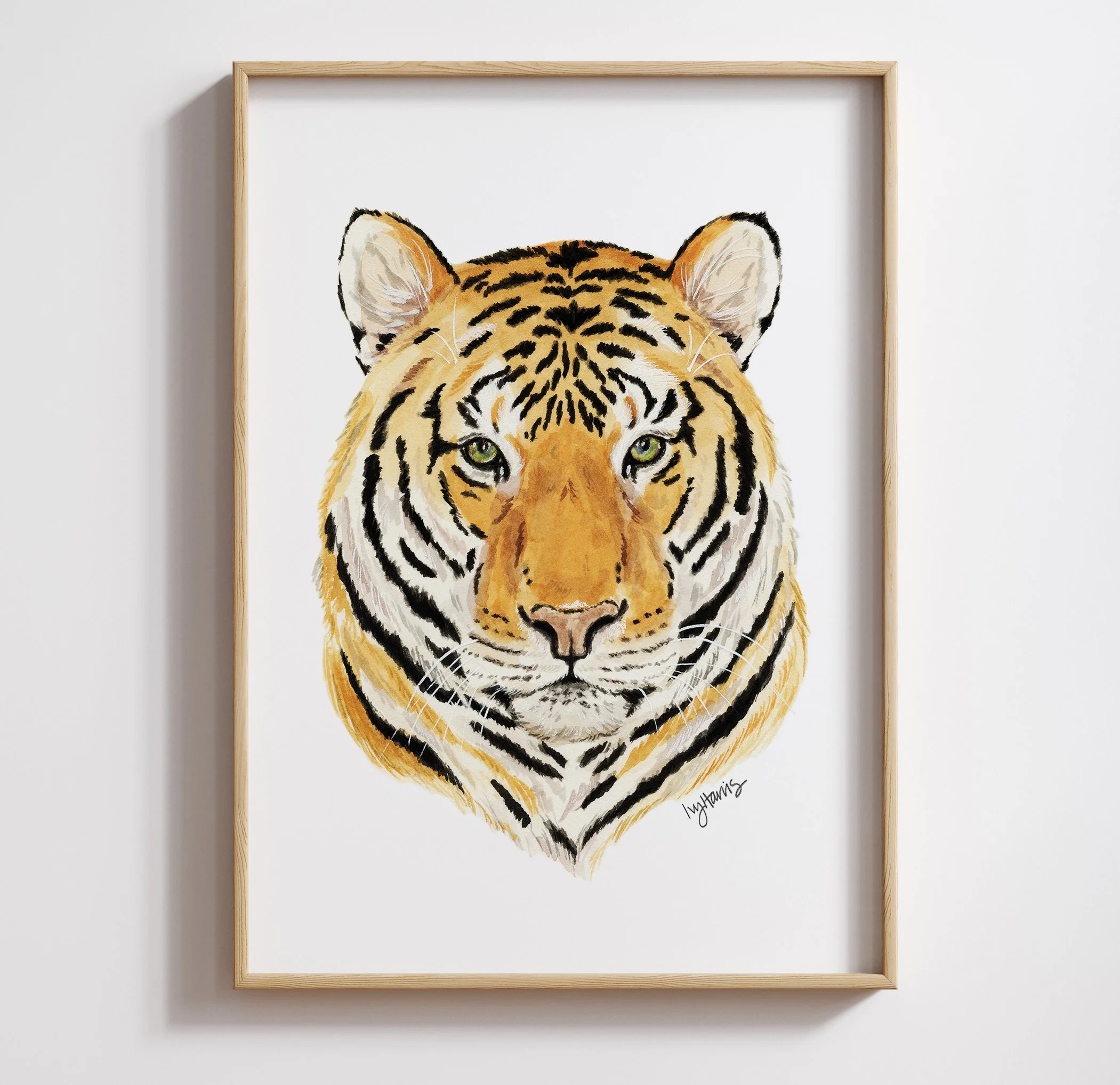 Freya Tiger unframed art print