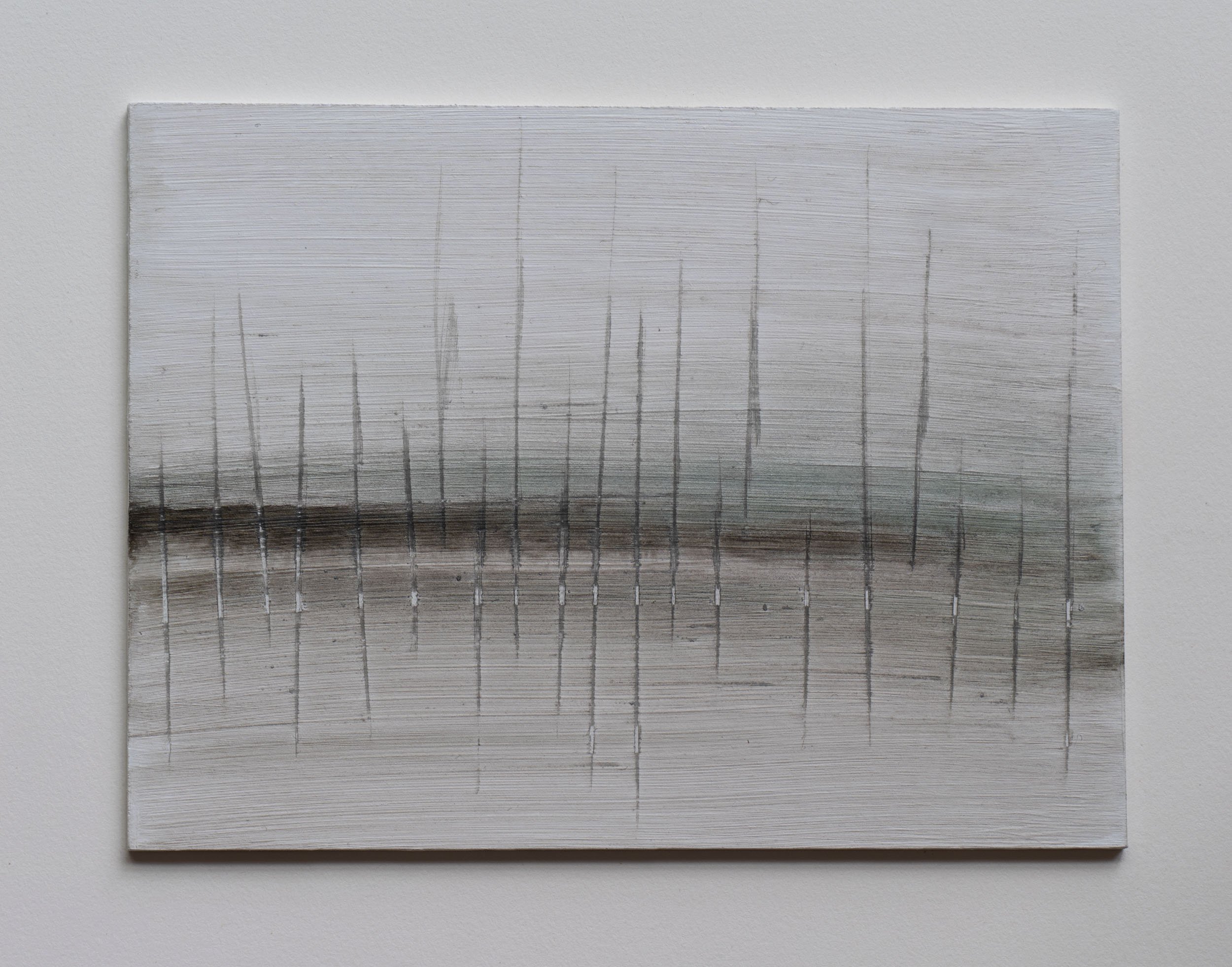 Silver hour. 150x200mm. Acrylic on board.