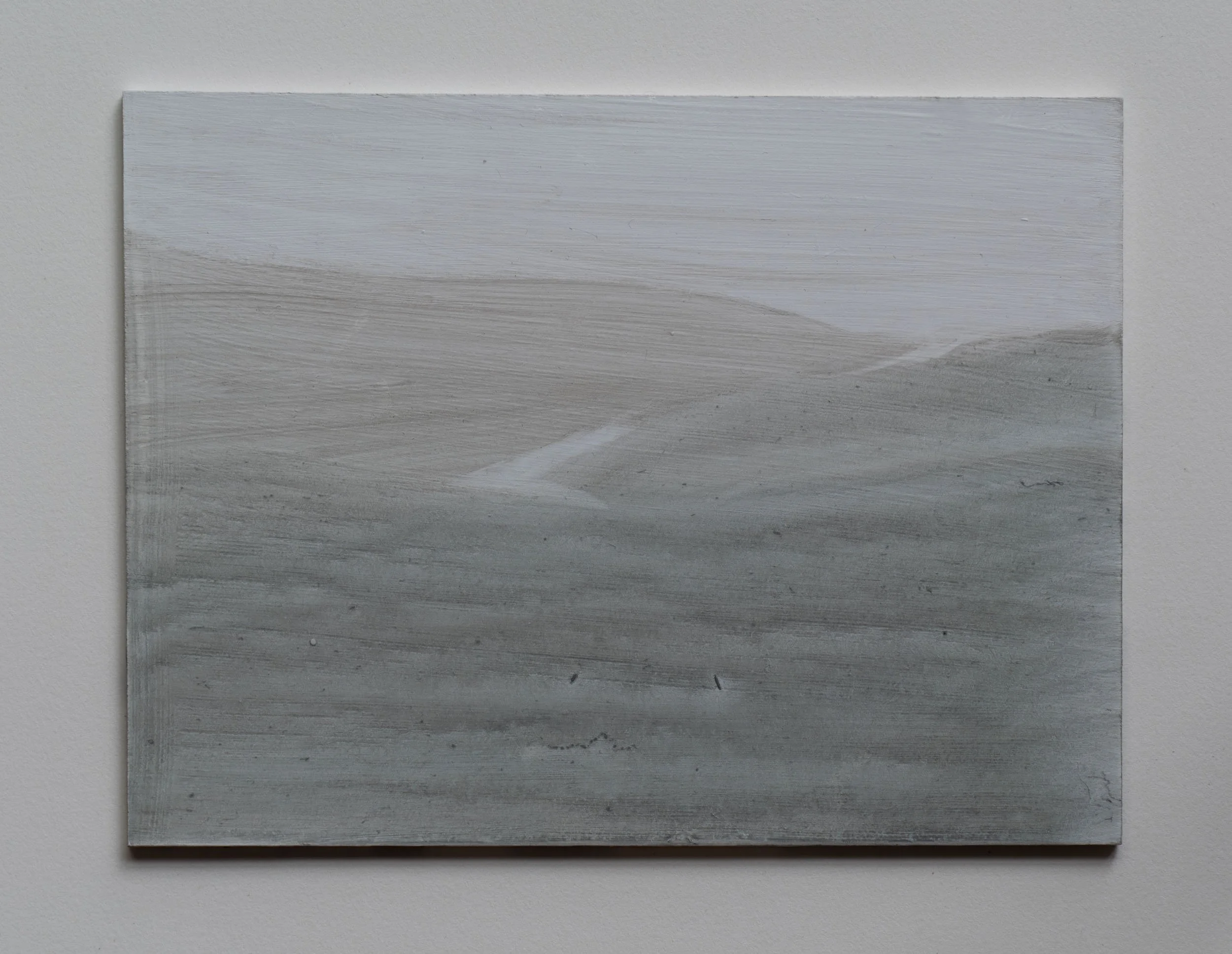 How vast is the land. 150x200mm. Acrylic on board.