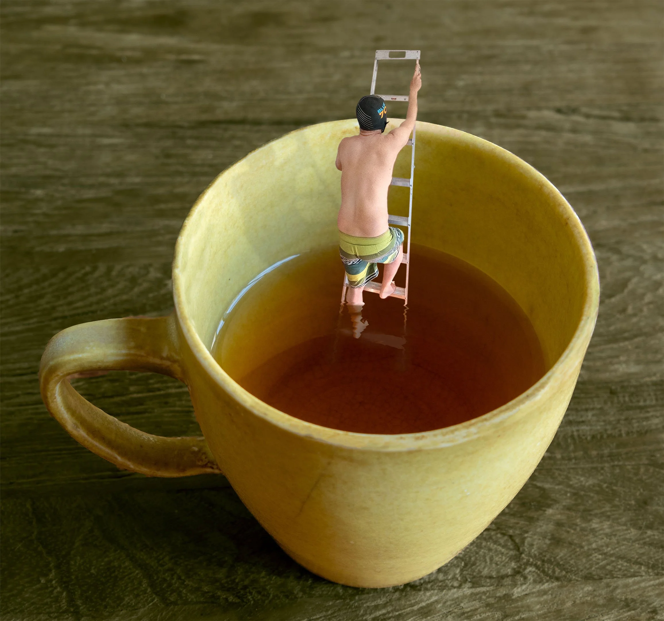Waiter, there is something in my tea