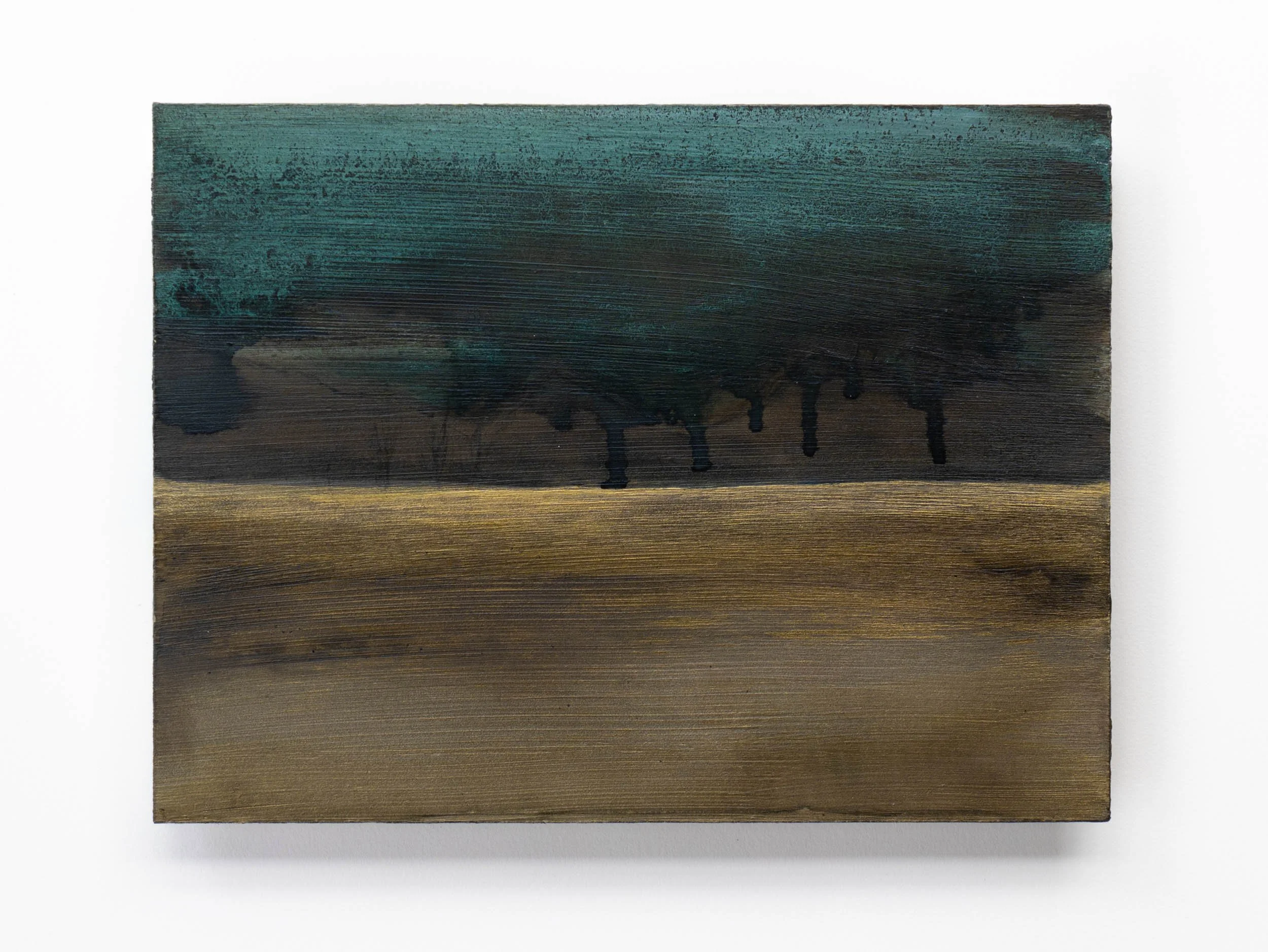 Golden hour. 150x200mm. Acrylic on board.