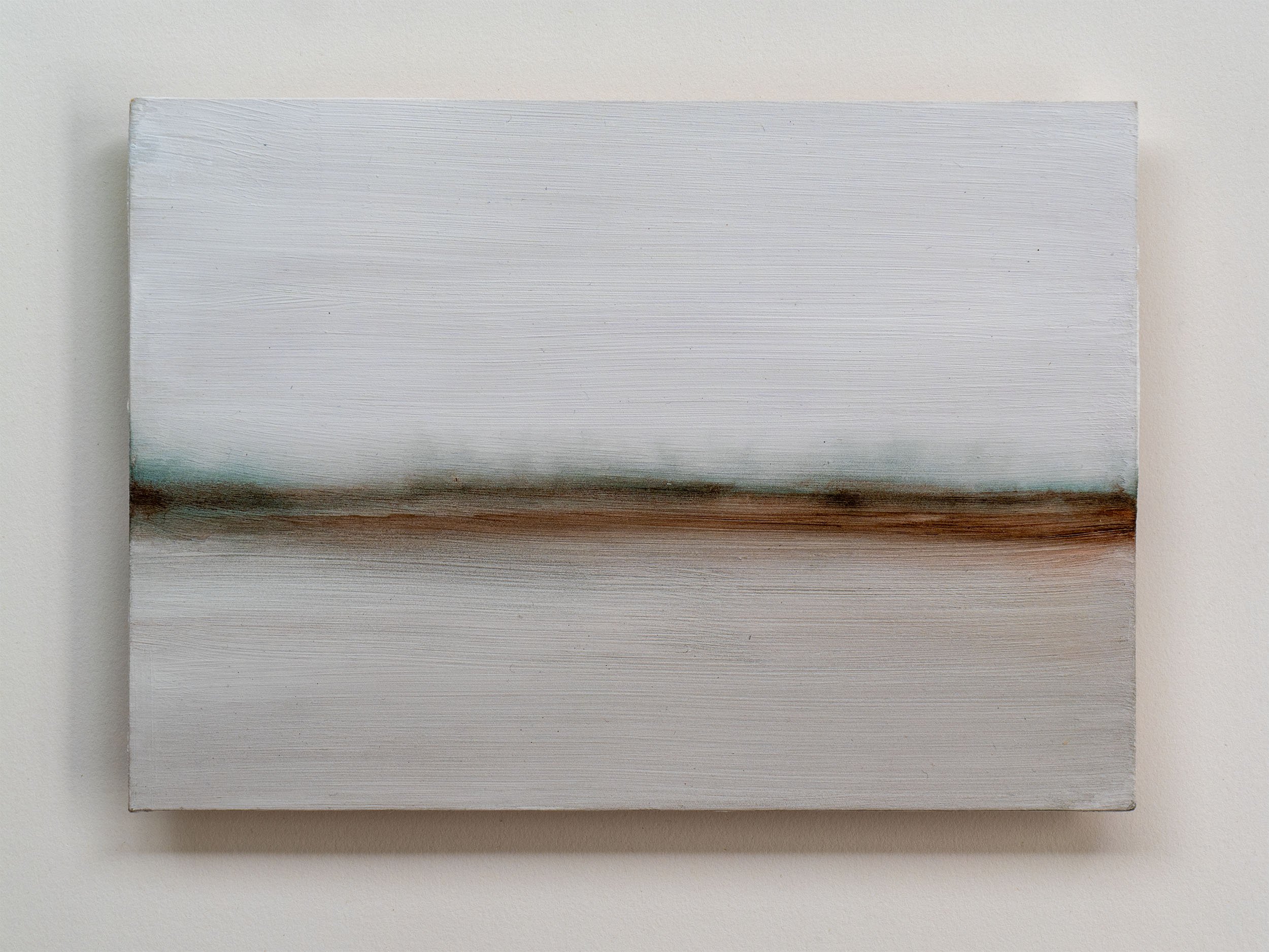 On the beach. 150x200mm. Acrylic on board.