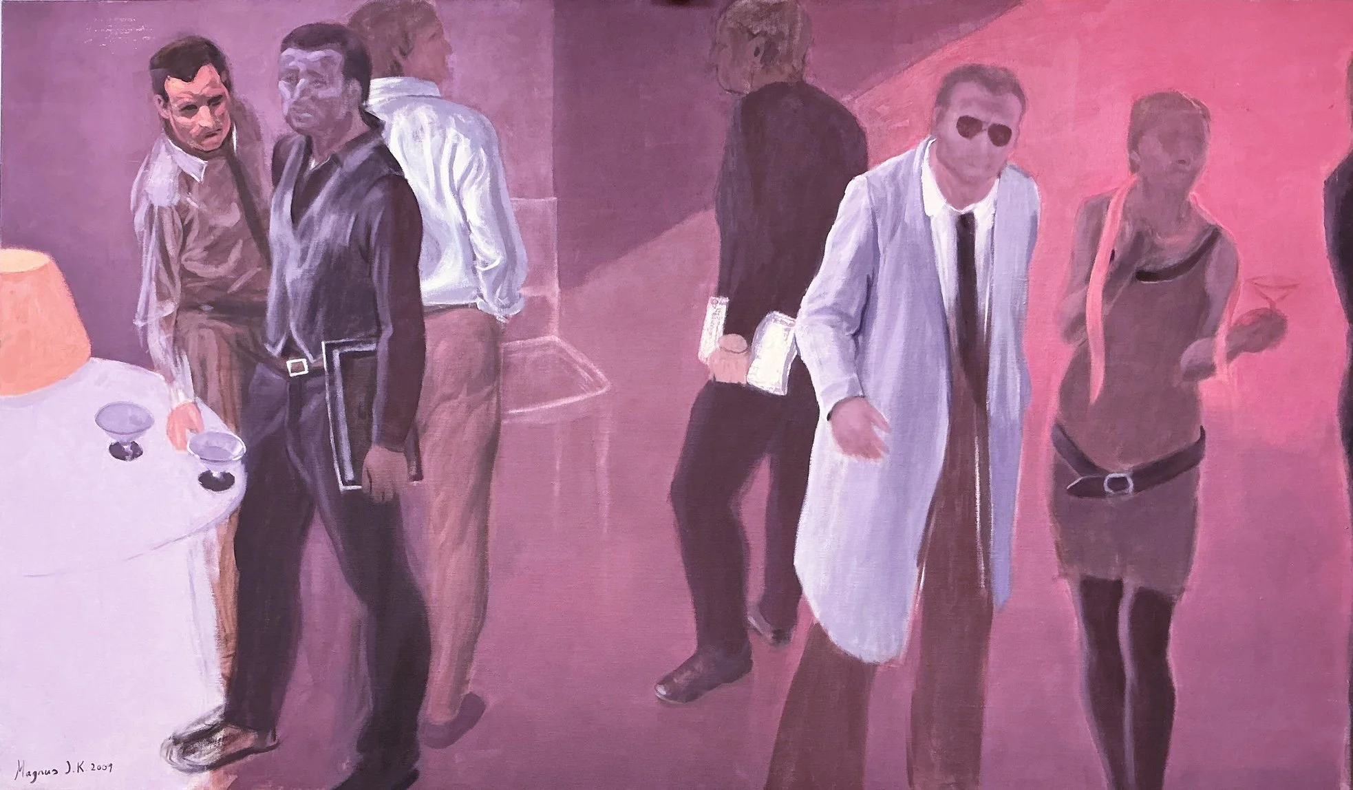 Vernissage. 2009. Oil on canvas.