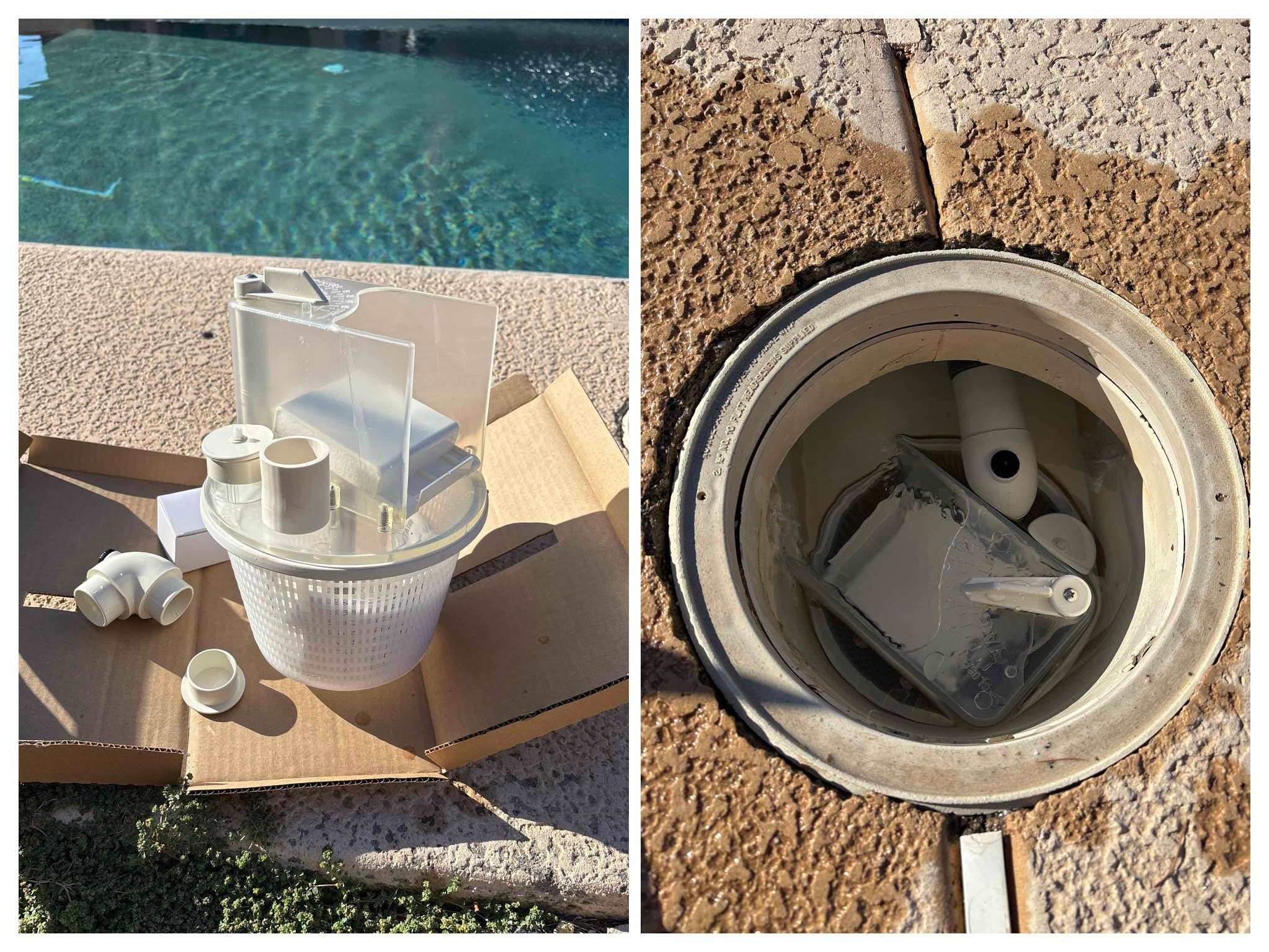 What&rsquo;s this little gadget? 👀

It&rsquo;s called a vac-mate.

When your vacuum runs through the skimmer, this device allows water to continue flowing properly so the skimmer and pump don&rsquo;t lose circulation.

Without it, suction can get di