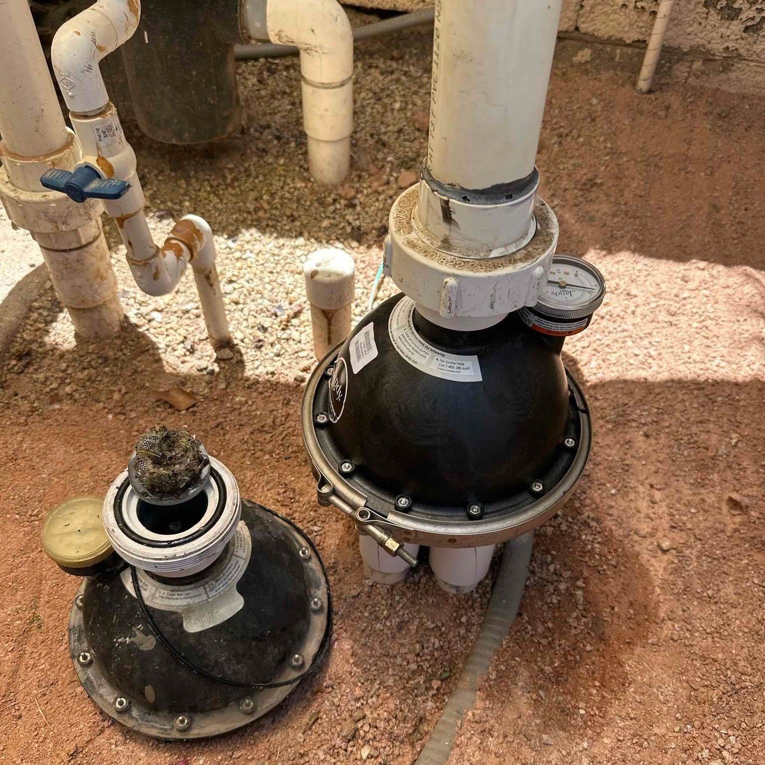 In-floor cleaning system not rotating properly?

This pop-up housing and gear kit was worn out and needed replacement. When these internal gears fail, the cleaning heads won&rsquo;t rotate correctly &mdash; which means poor circulation and debris not