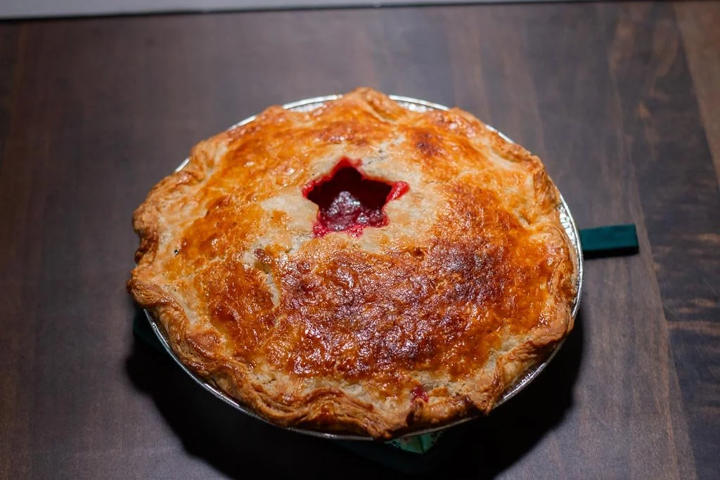 9 Inch Old Fashioned Rhubarb Pie