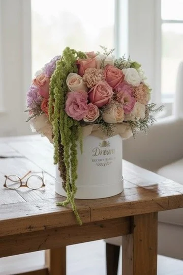 Blush Serenity Floral Box