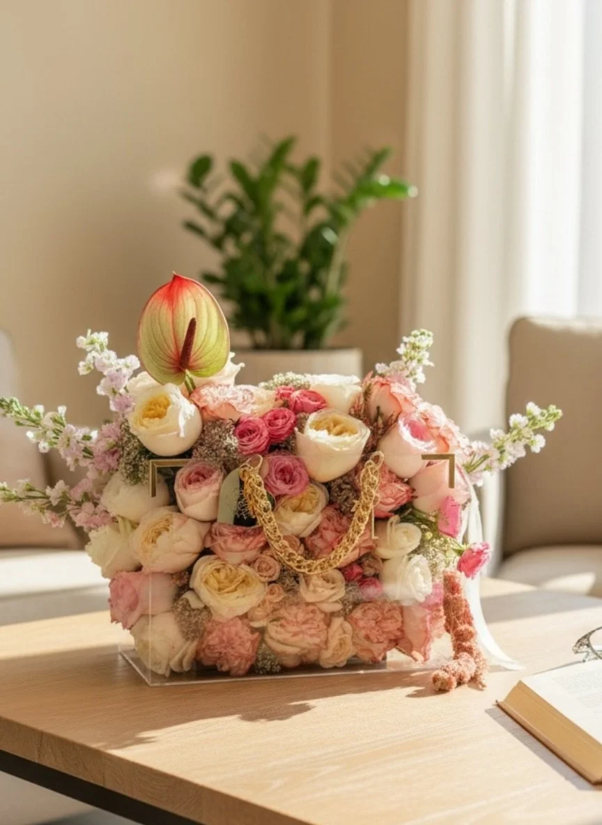 The Dream Floral Handbag