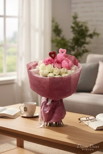 Sweetheart Bliss – Rose Bouquet