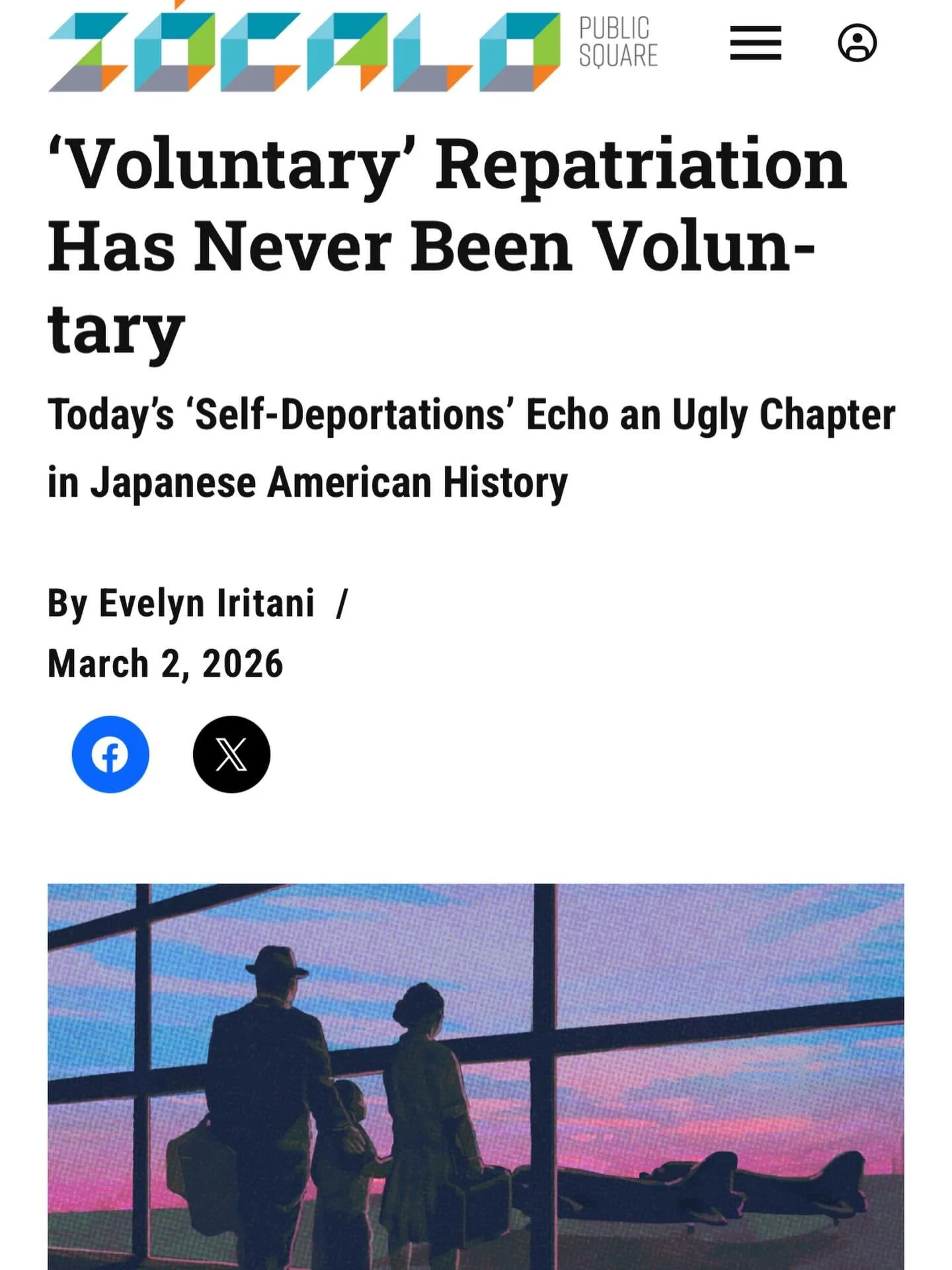 Illegal and inhumane, then and now. Essay in #ZocaloPublicSquare and #calmatters. Link in bio. #japaneseamerican #wwiihistory #untoldhistory