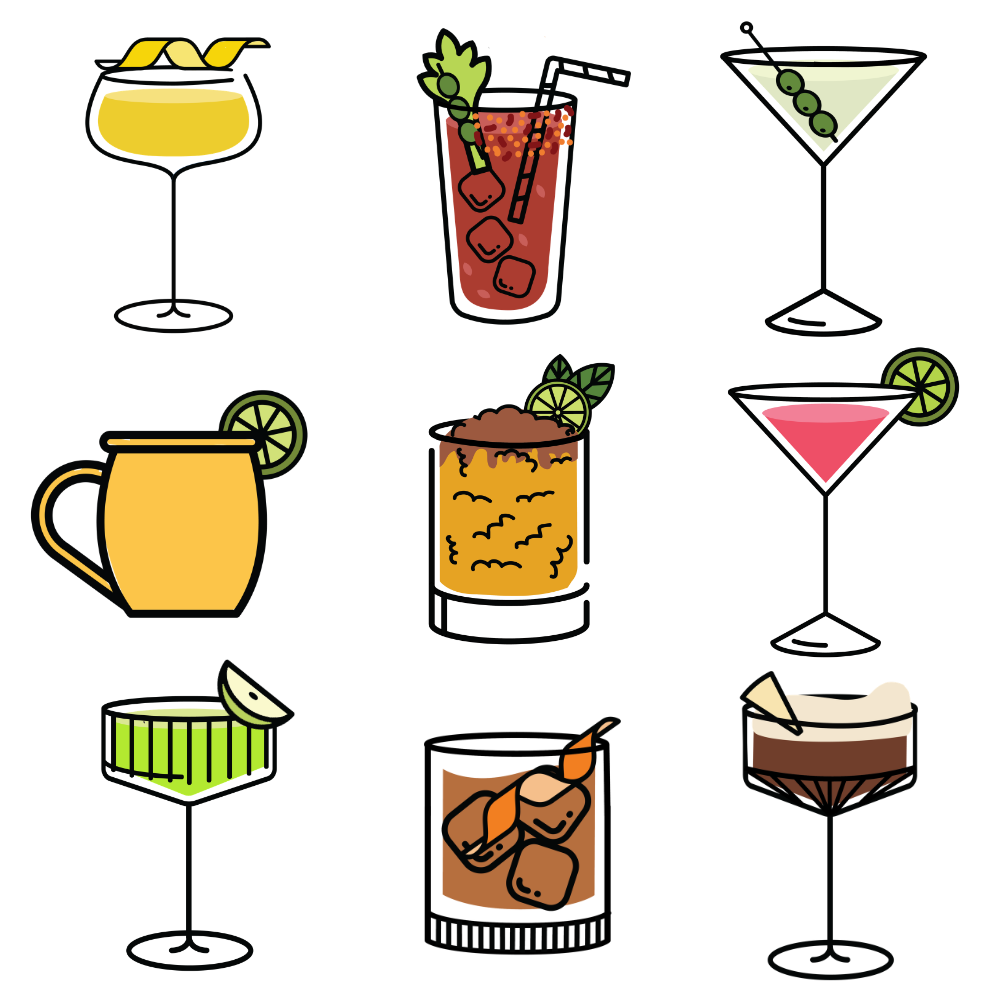 one hundred years of decade-defining drinks