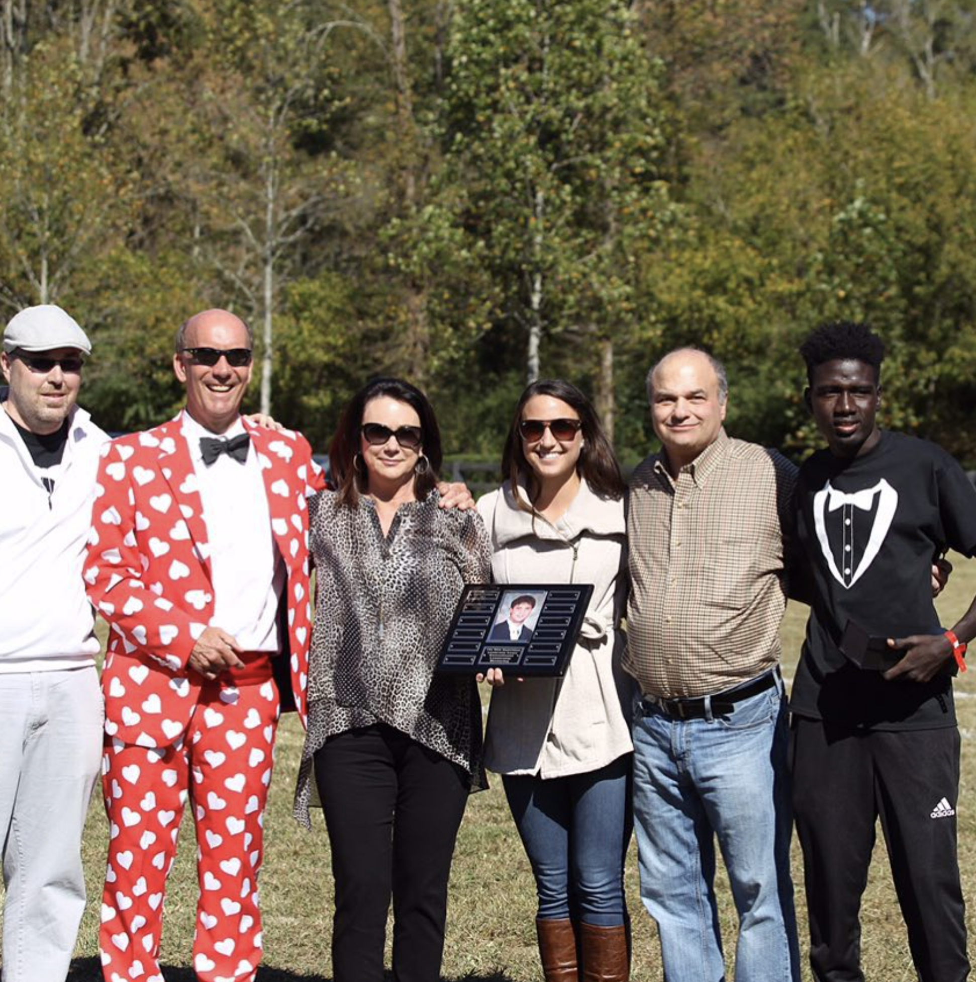 Soccer in the Streets, Adam Adam, receiving the Nick Napolitano Memorial award
