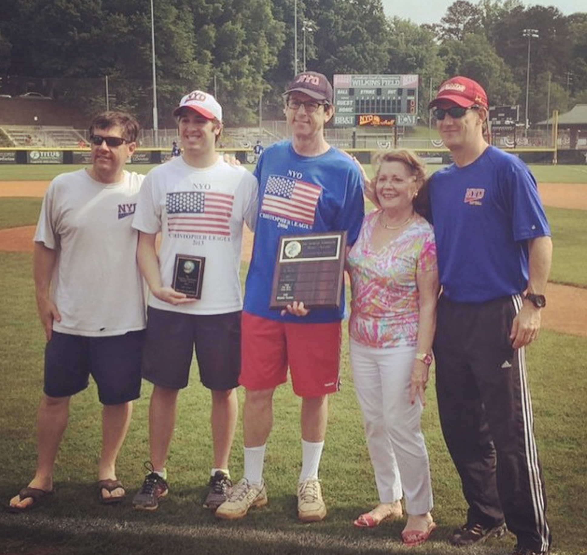 Matthew Gaudiosi, recipient of the 2015 Nicholas Napolitano Best Buddy Award at NYO