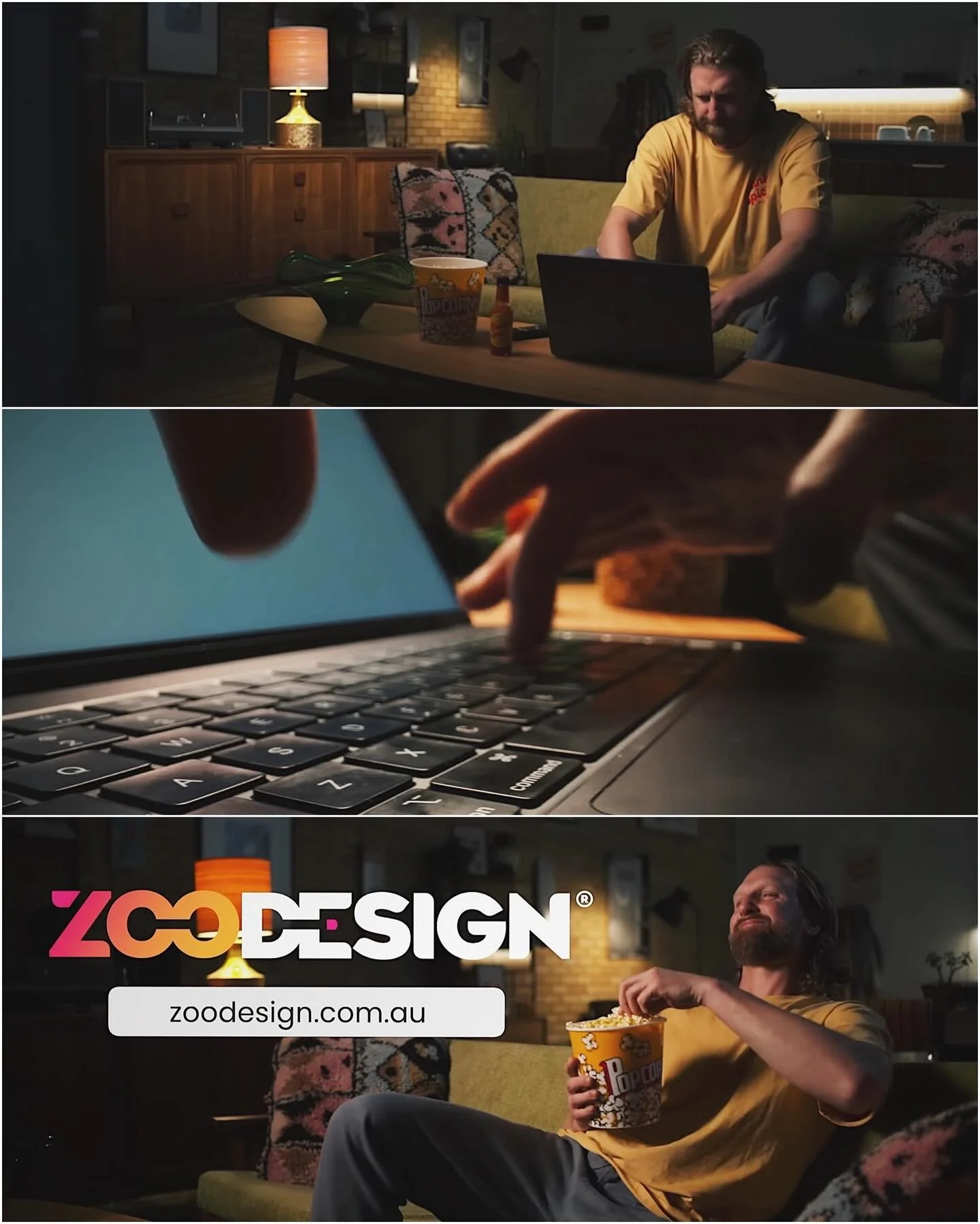 Loved shooting this TVC spot with the legends at Wayward Films for ZooDesign. Hank saved so much time designing for his hot sauce company, he&rsquo;s got much more time to &ldquo;chill&rdquo;

Client: @zoodesign.made.easy
Production Company: @wayward