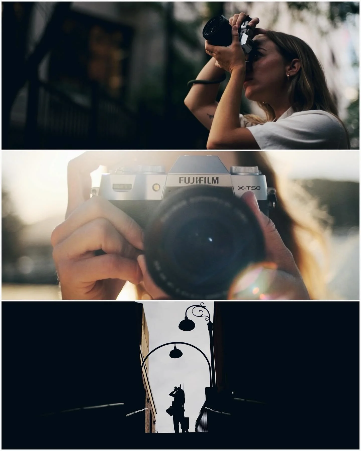 Frames from promo for the new @fujifilmx_au XT50 being tested out by legendary photographer Rachel from @fieldnotes_ seeing Sydney&rsquo;s iconic scenery

Director: @christianeditor
DOP: @blakecastle
Featured Photographer: @fieldnotes__ 

#bts #setli