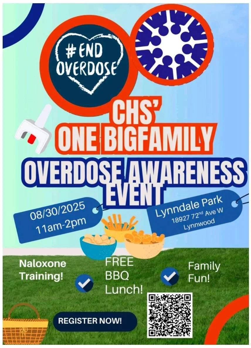 CHS’ One Big Family - Overdose Awareness Event