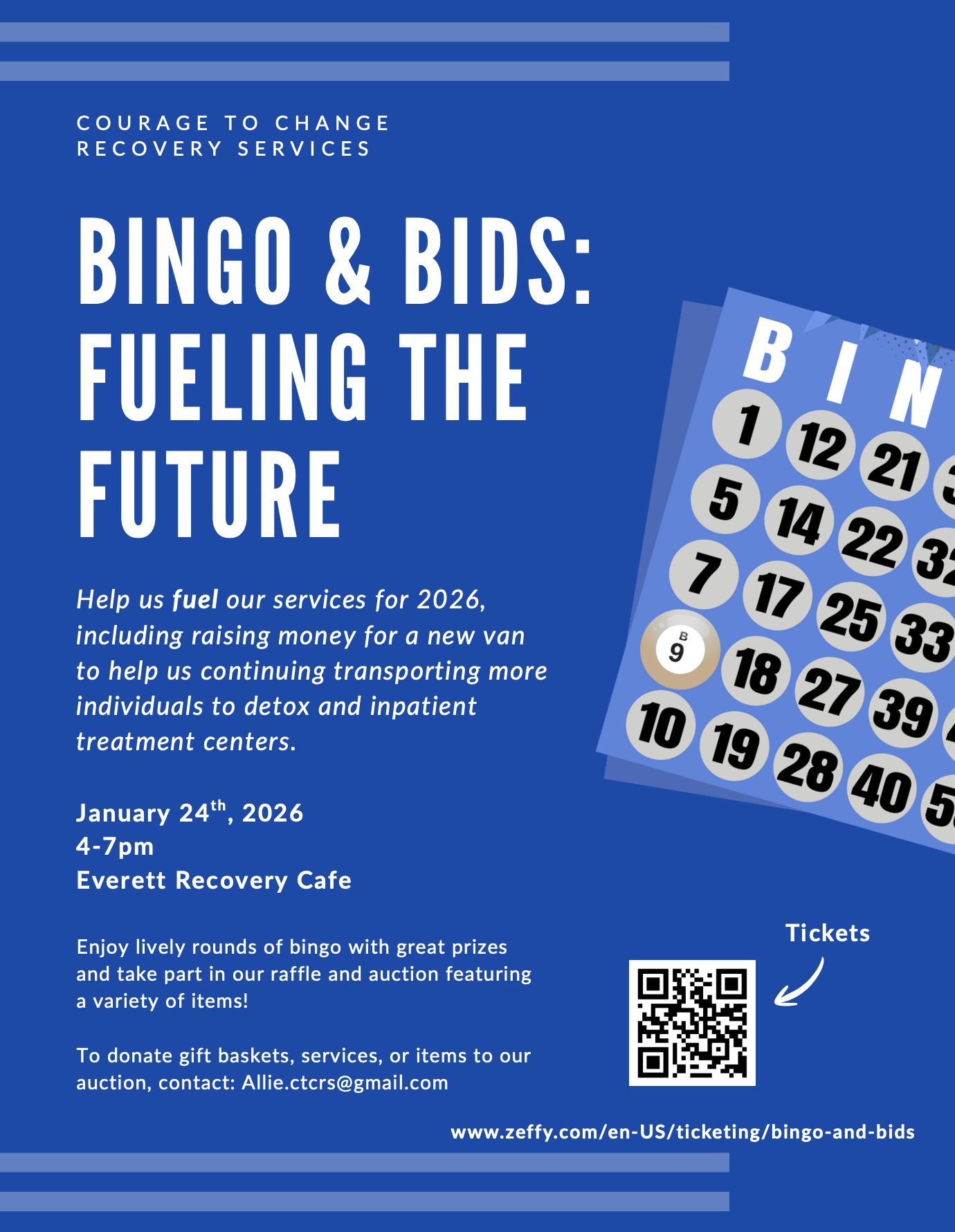 Bingo & Bids: Fueling the Future