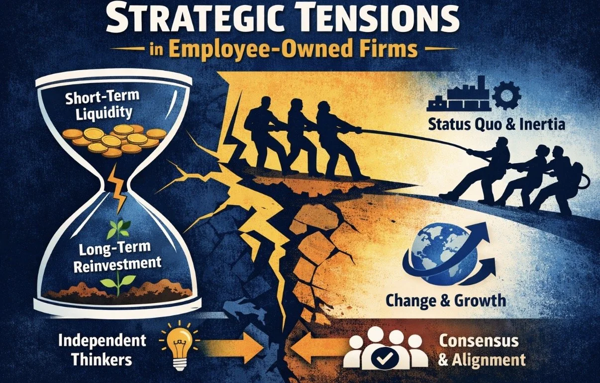 Why Strategy Feels Harder in Employee-Owned Firms