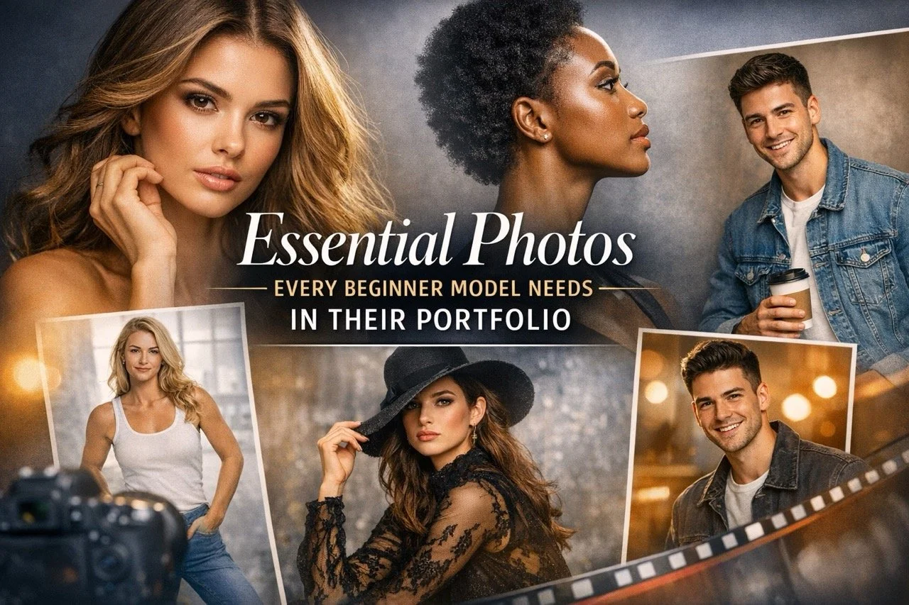 What Types of Photos Are Essential for a Beginner's Modeling Portfolio?